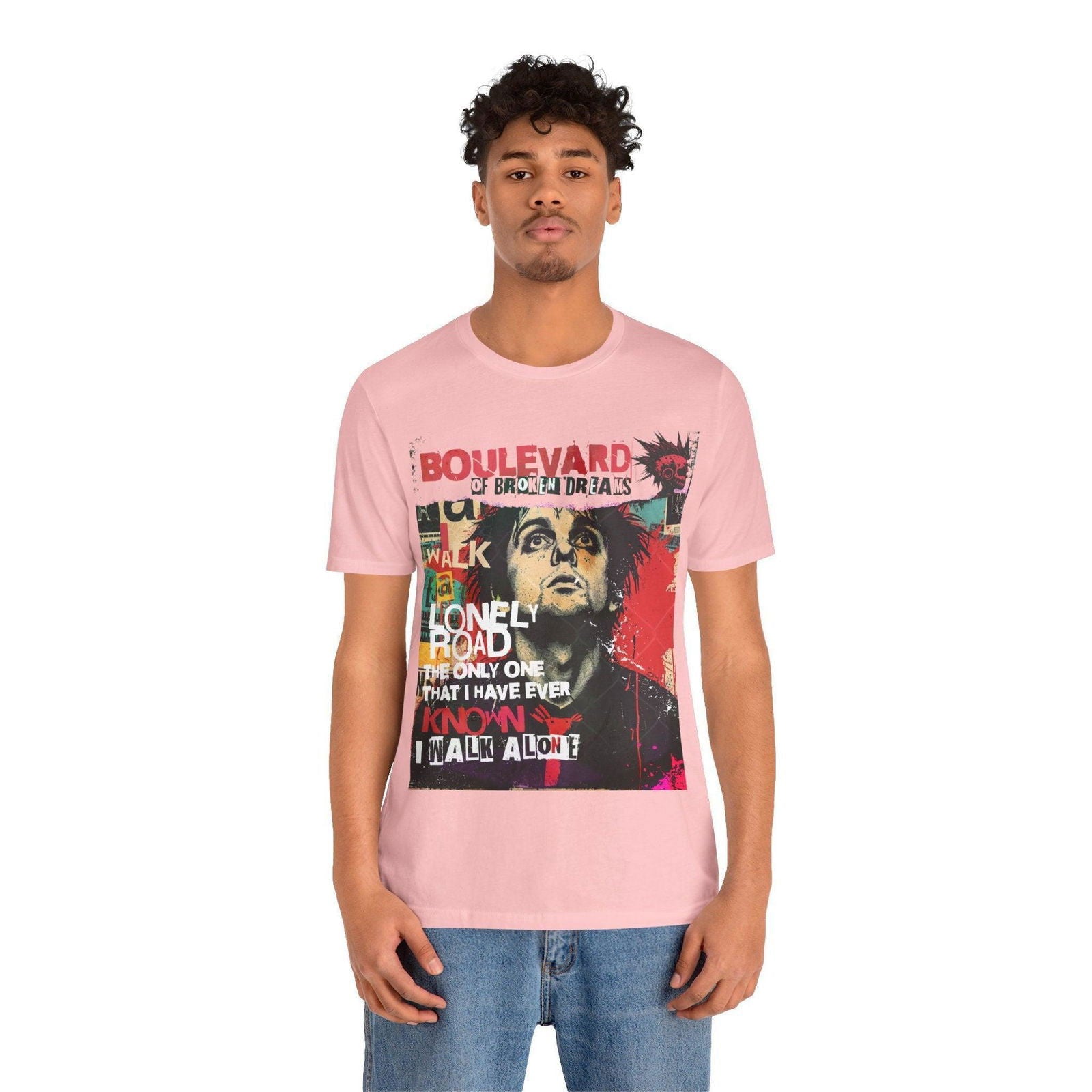 Green Day Shirt - Boulevard of Broken Dreams - Text Tease