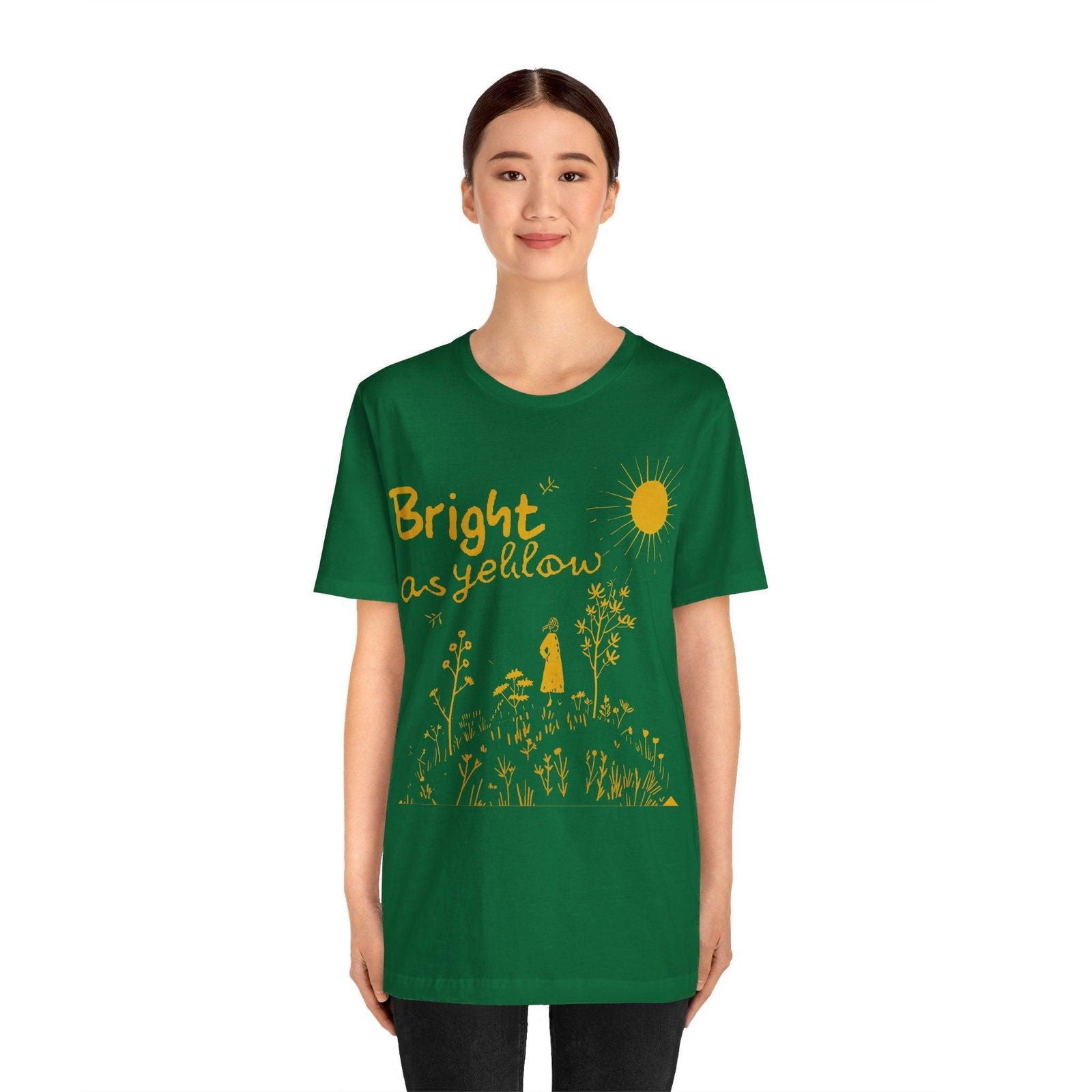 Innocence Mission Bright as Yellow T Shirt - Text Tease