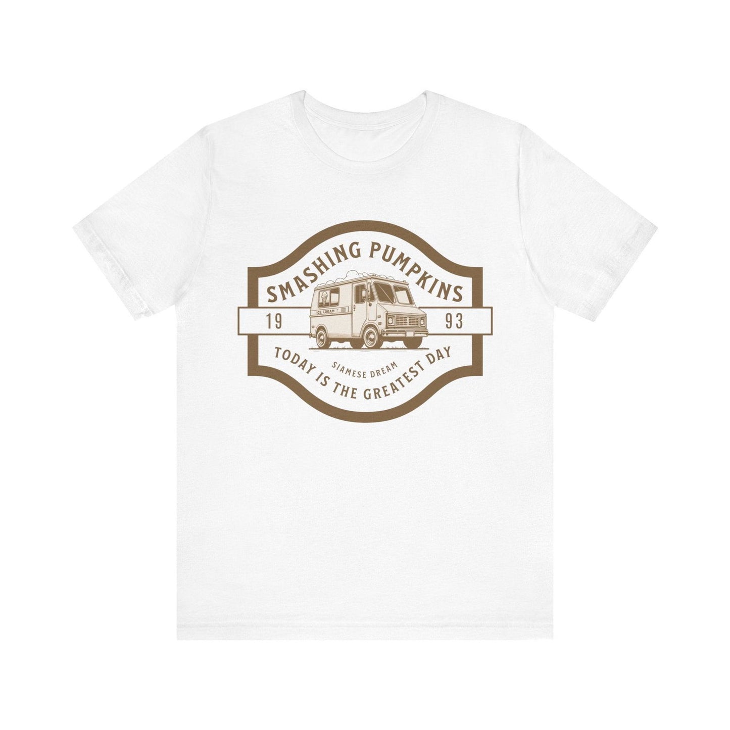 Smashing Pumpkins Shirt - "Today" Ice Cream Truck Design - Text Tease