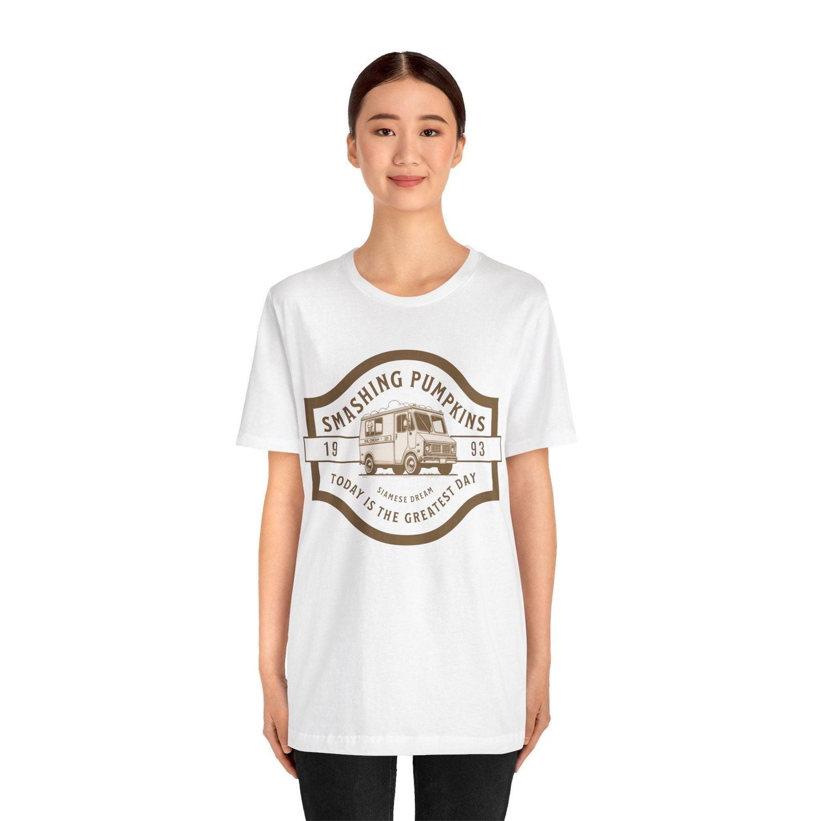 Smashing Pumpkins Shirt - "Today" Ice Cream Truck Design - Text Tease