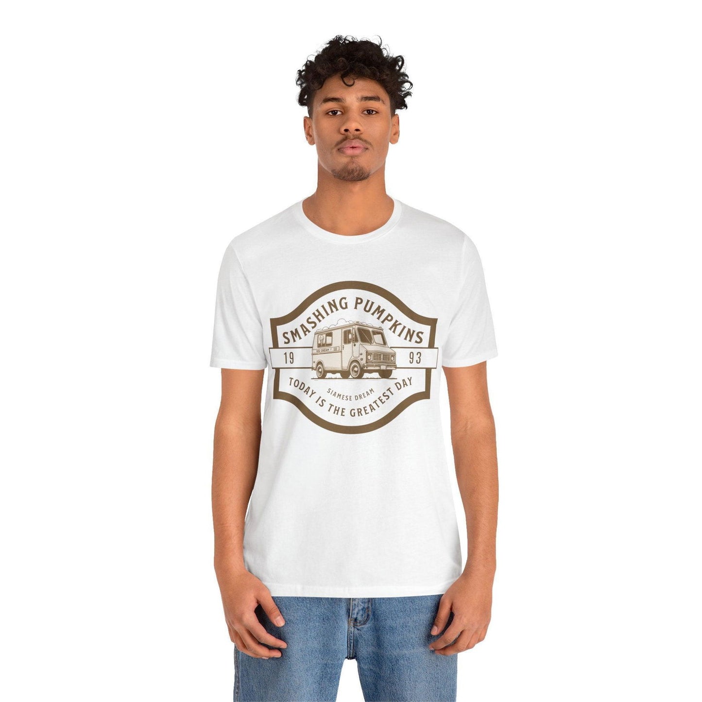 Smashing Pumpkins Shirt - "Today" Ice Cream Truck Design - Text Tease