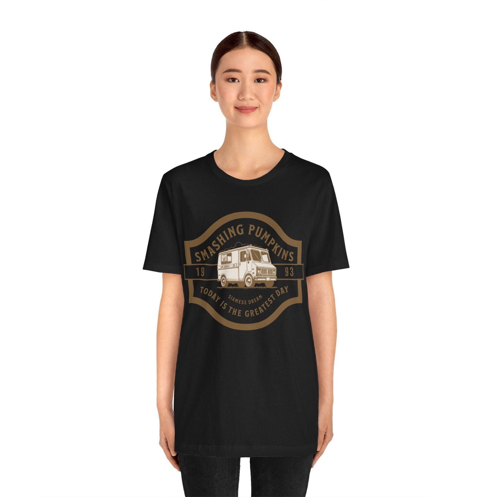 Smashing Pumpkins Shirt - "Today" Ice Cream Truck Design - Text Tease