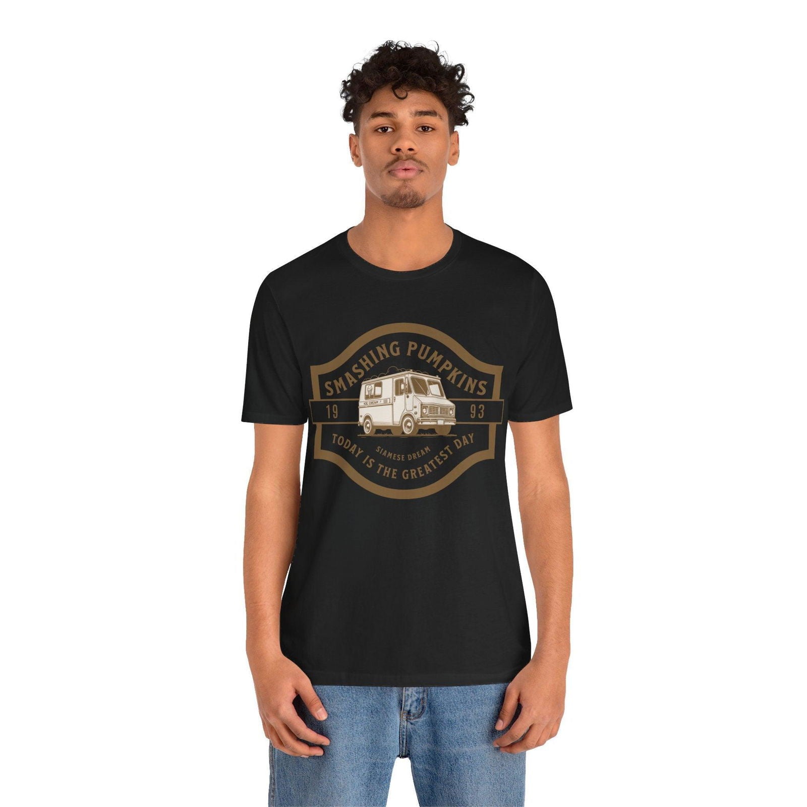 Smashing Pumpkins Shirt - "Today" Ice Cream Truck Design - Text Tease