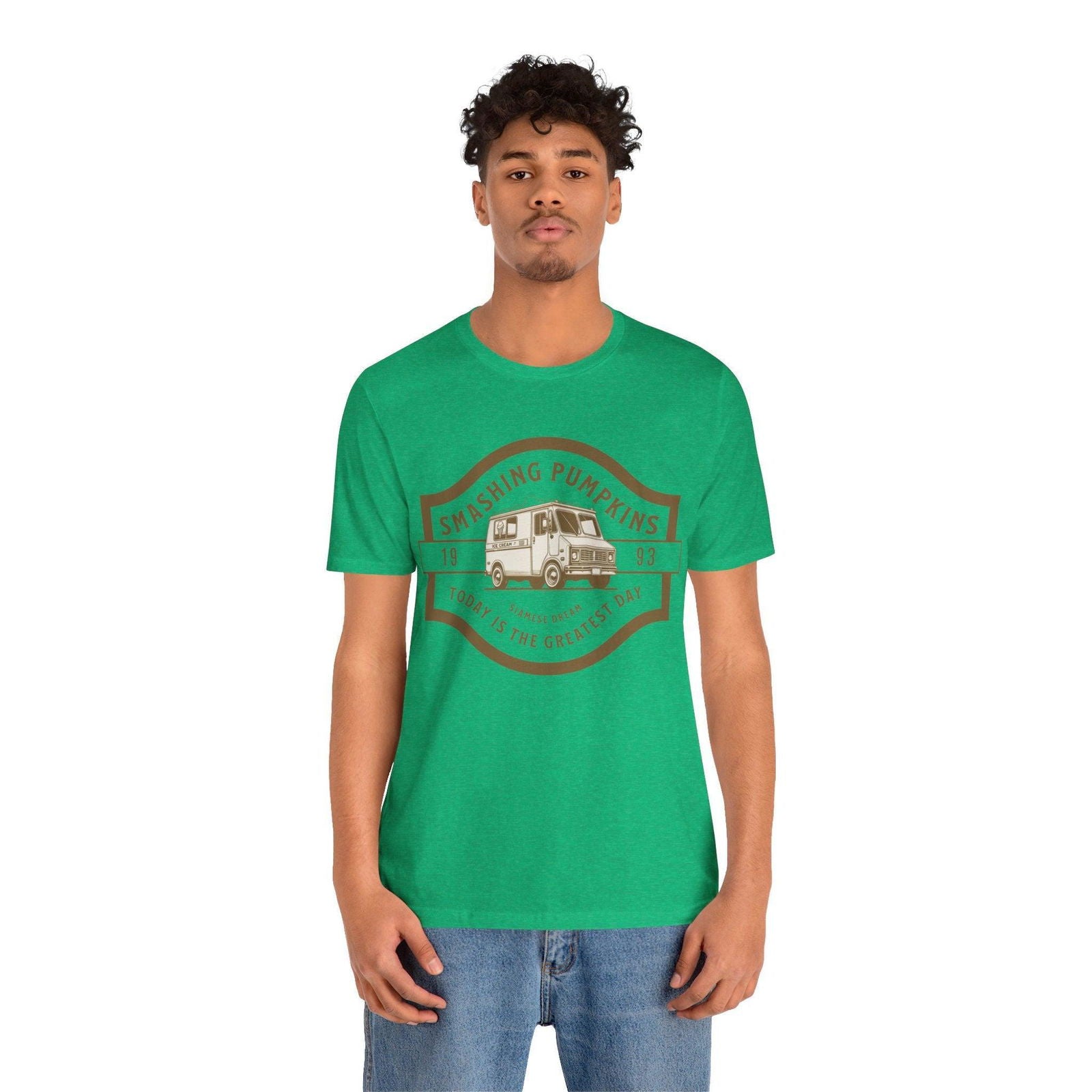 Smashing Pumpkins Shirt - "Today" Ice Cream Truck Design - Text Tease