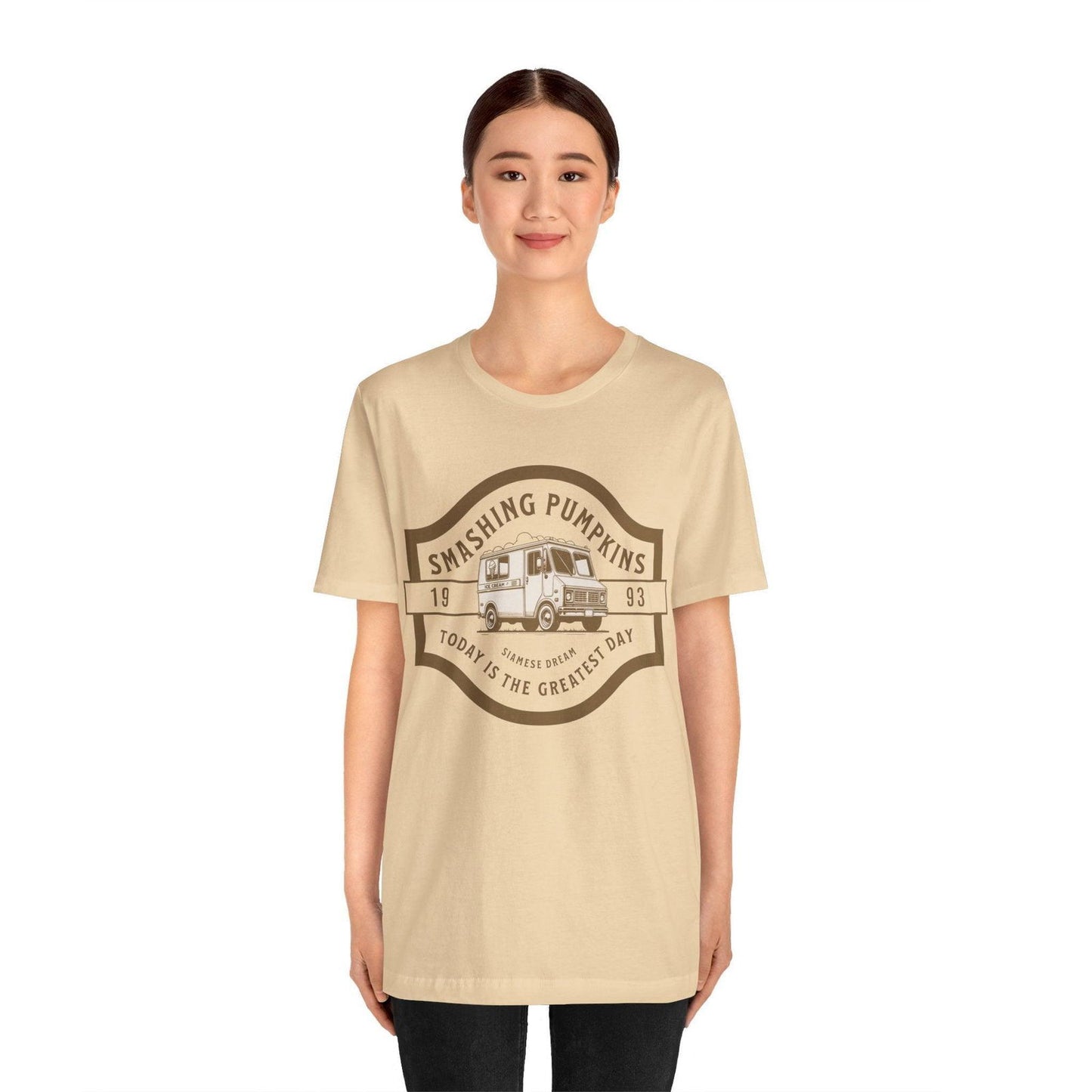Smashing Pumpkins Shirt - "Today" Ice Cream Truck Design - Text Tease