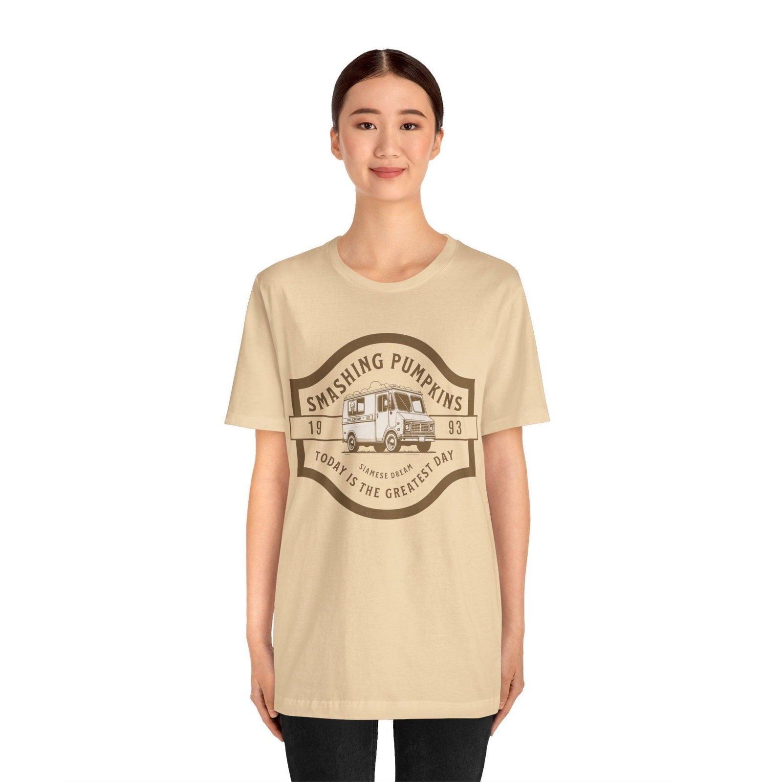 Smashing Pumpkins Shirt - "Today" Ice Cream Truck Design - Text Tease