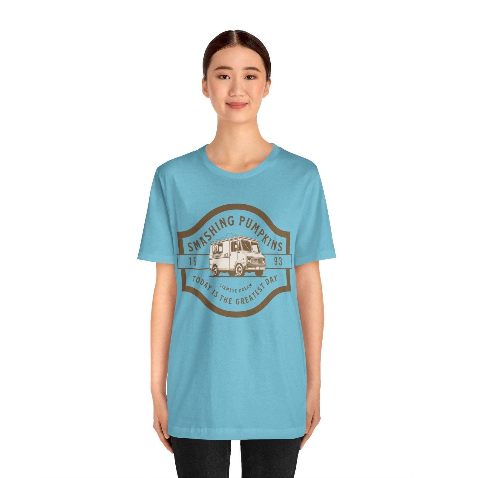 Smashing Pumpkins Shirt - "Today" Ice Cream Truck Design - Text Tease