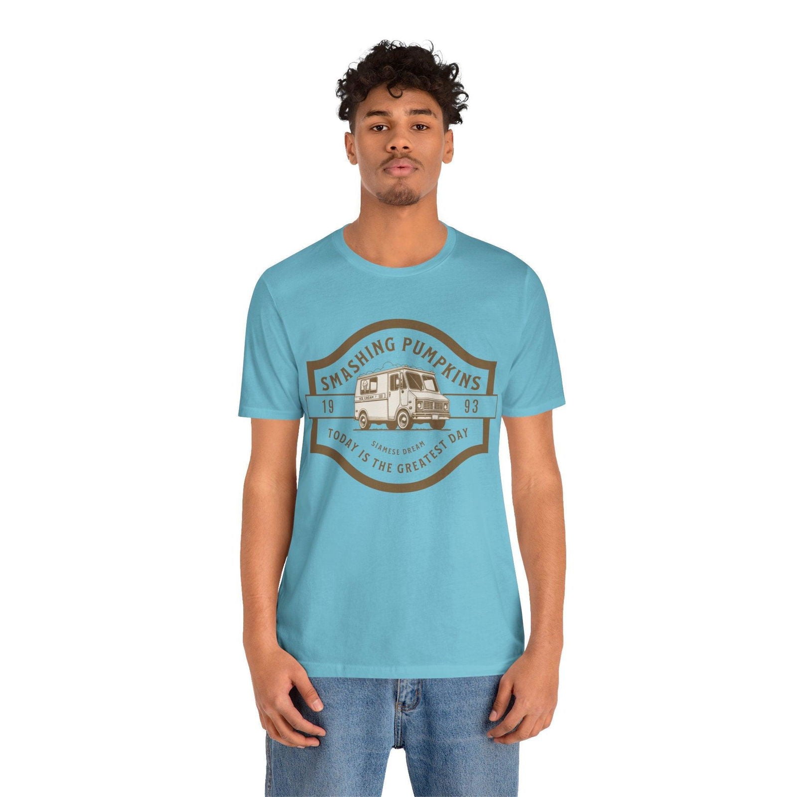 Smashing Pumpkins Shirt - "Today" Ice Cream Truck Design - Text Tease