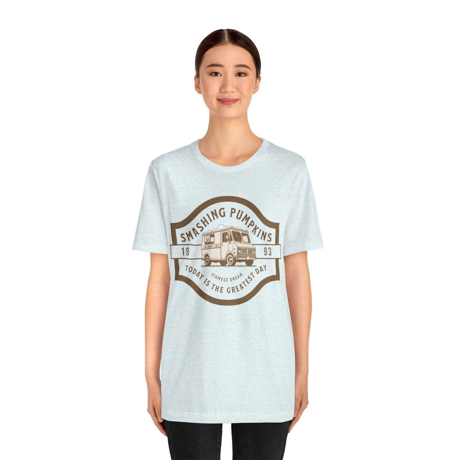 Smashing Pumpkins Shirt - "Today" Ice Cream Truck Design - Text Tease