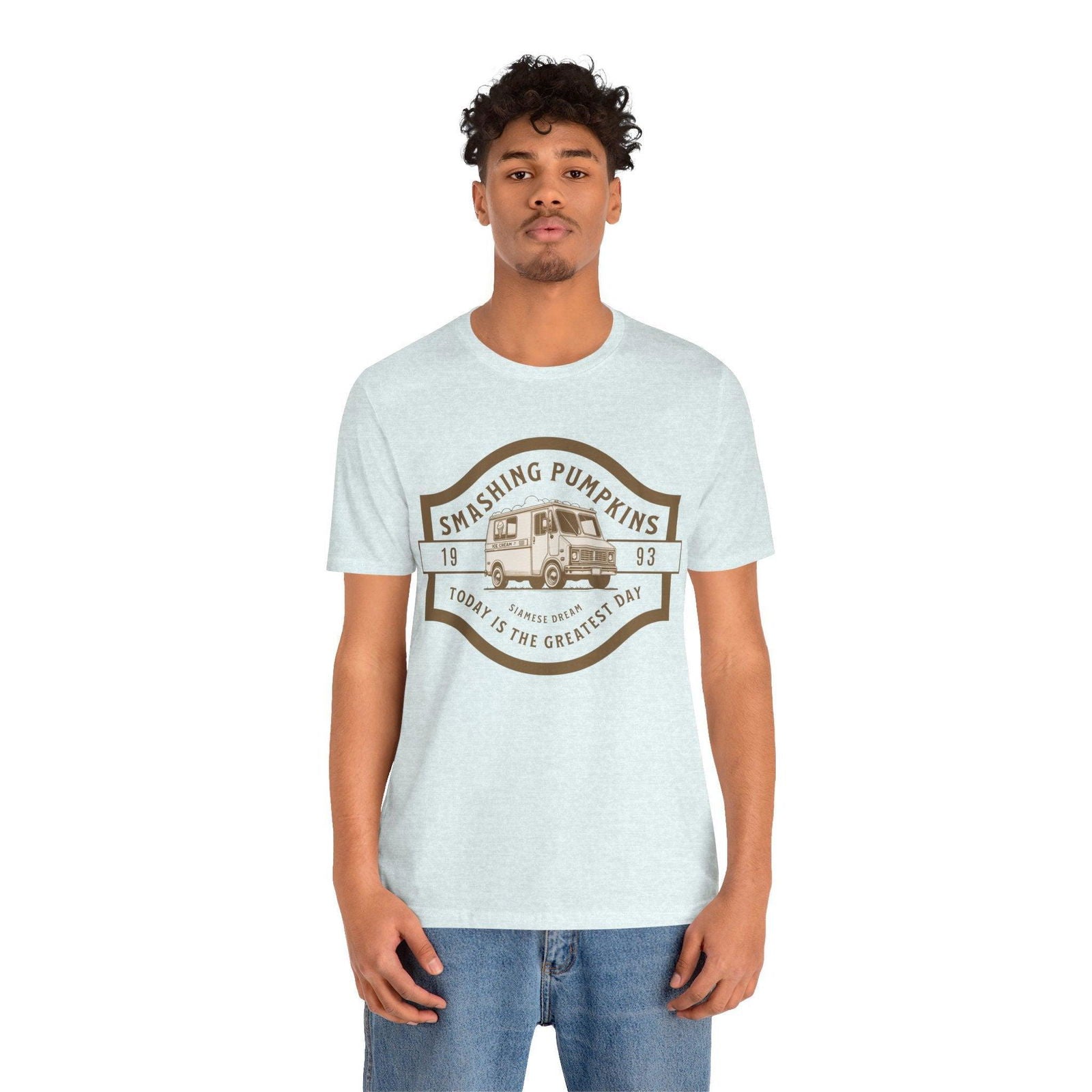 Smashing Pumpkins Shirt - "Today" Ice Cream Truck Design - Text Tease