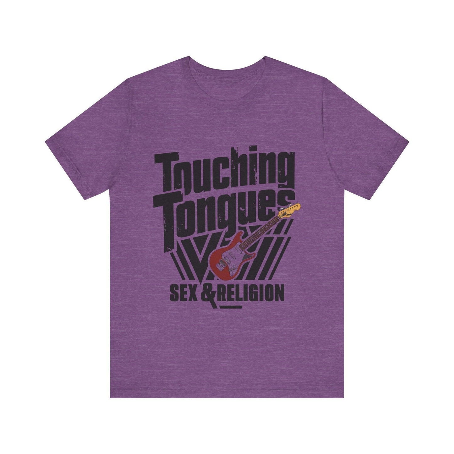 Steve Vai Graphic Tee - "Touching Tongues" - Text Tease