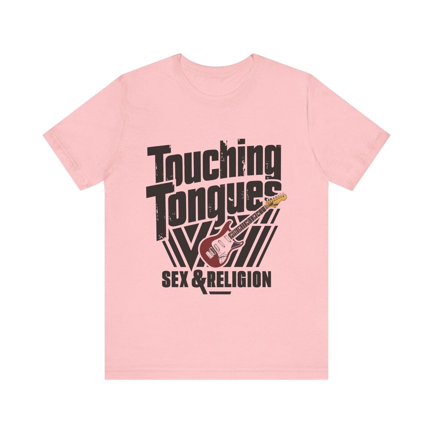 Steve Vai Graphic Tee - "Touching Tongues" - Text Tease