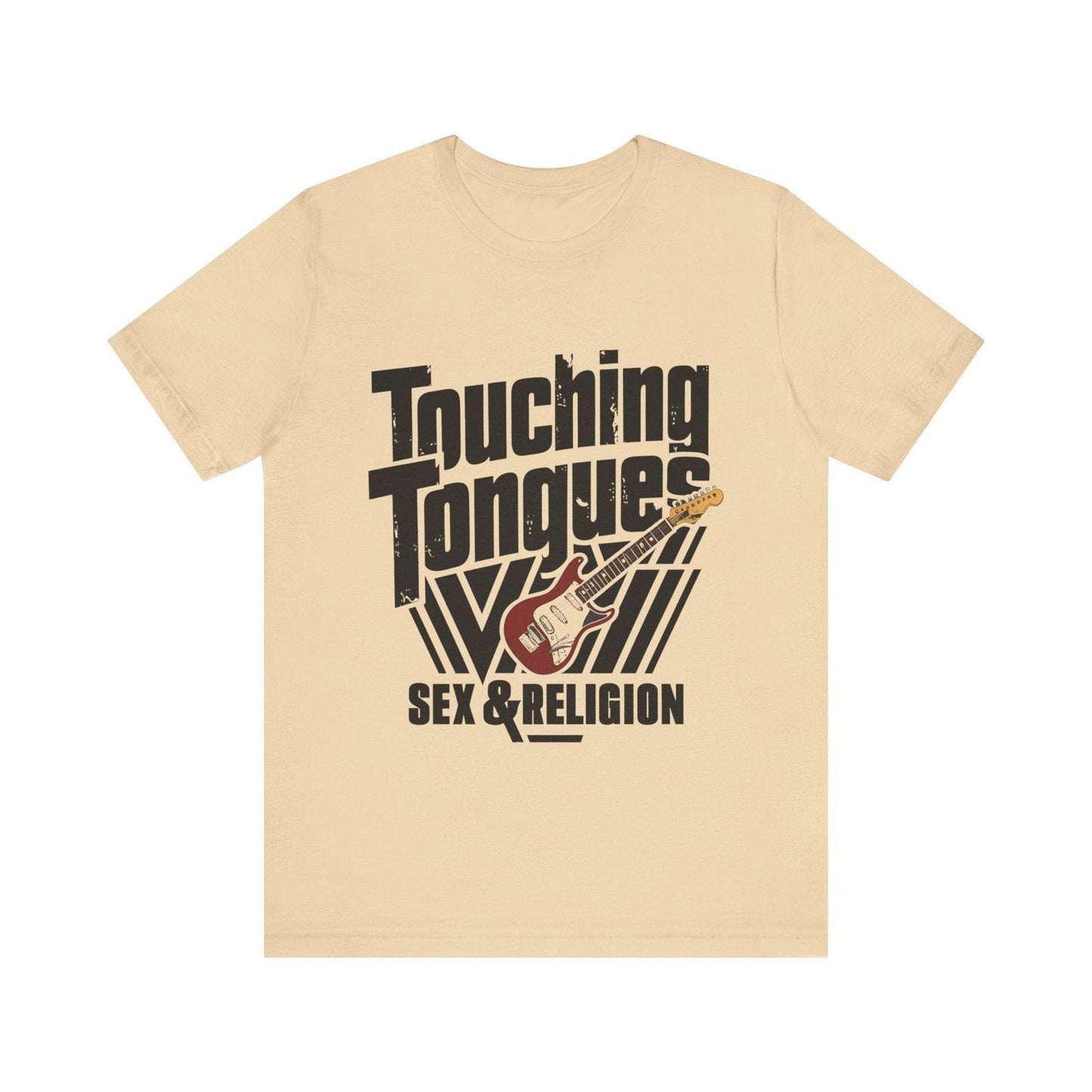 Steve Vai Graphic Tee - "Touching Tongues" - Text Tease