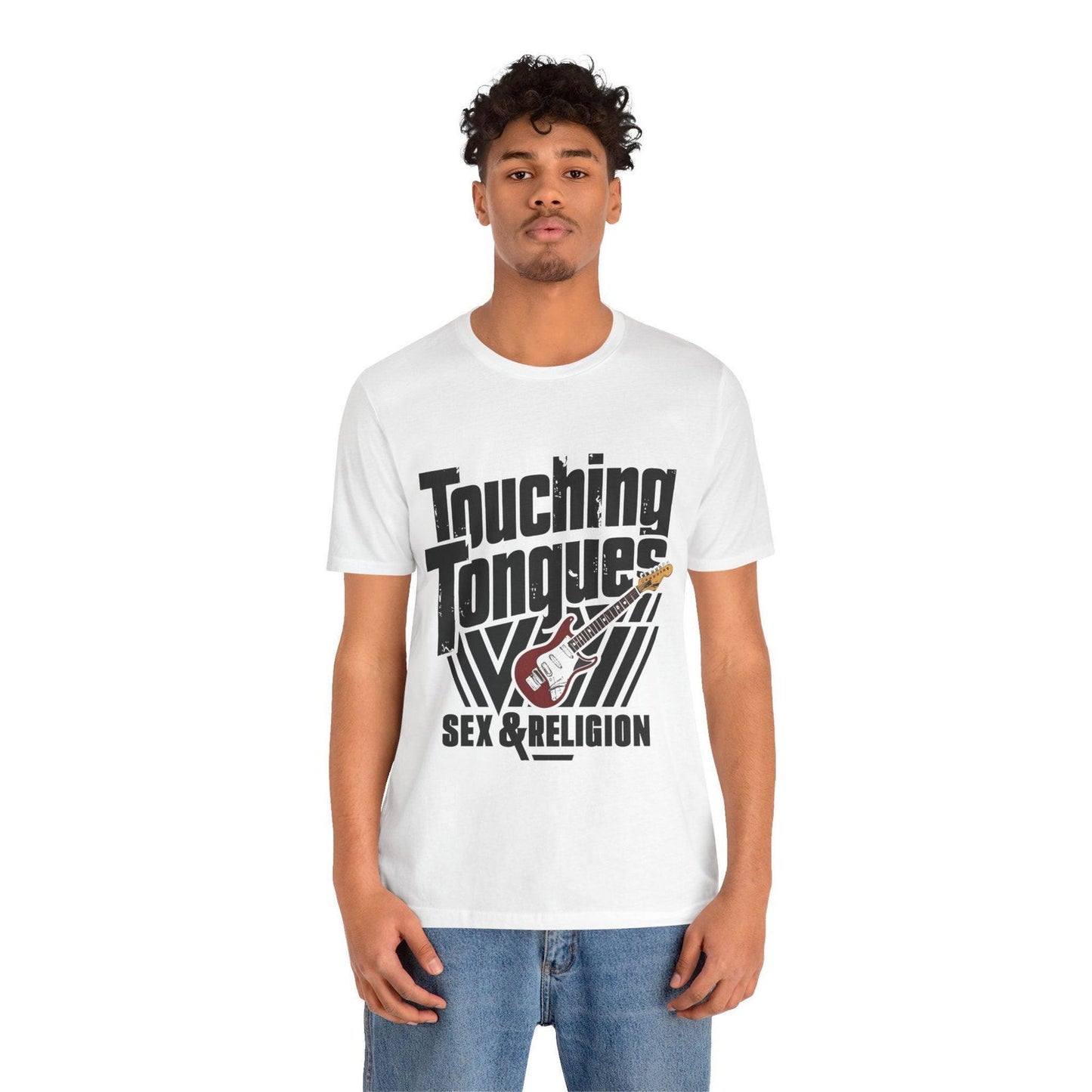 Steve Vai Graphic Tee - "Touching Tongues" - Text Tease