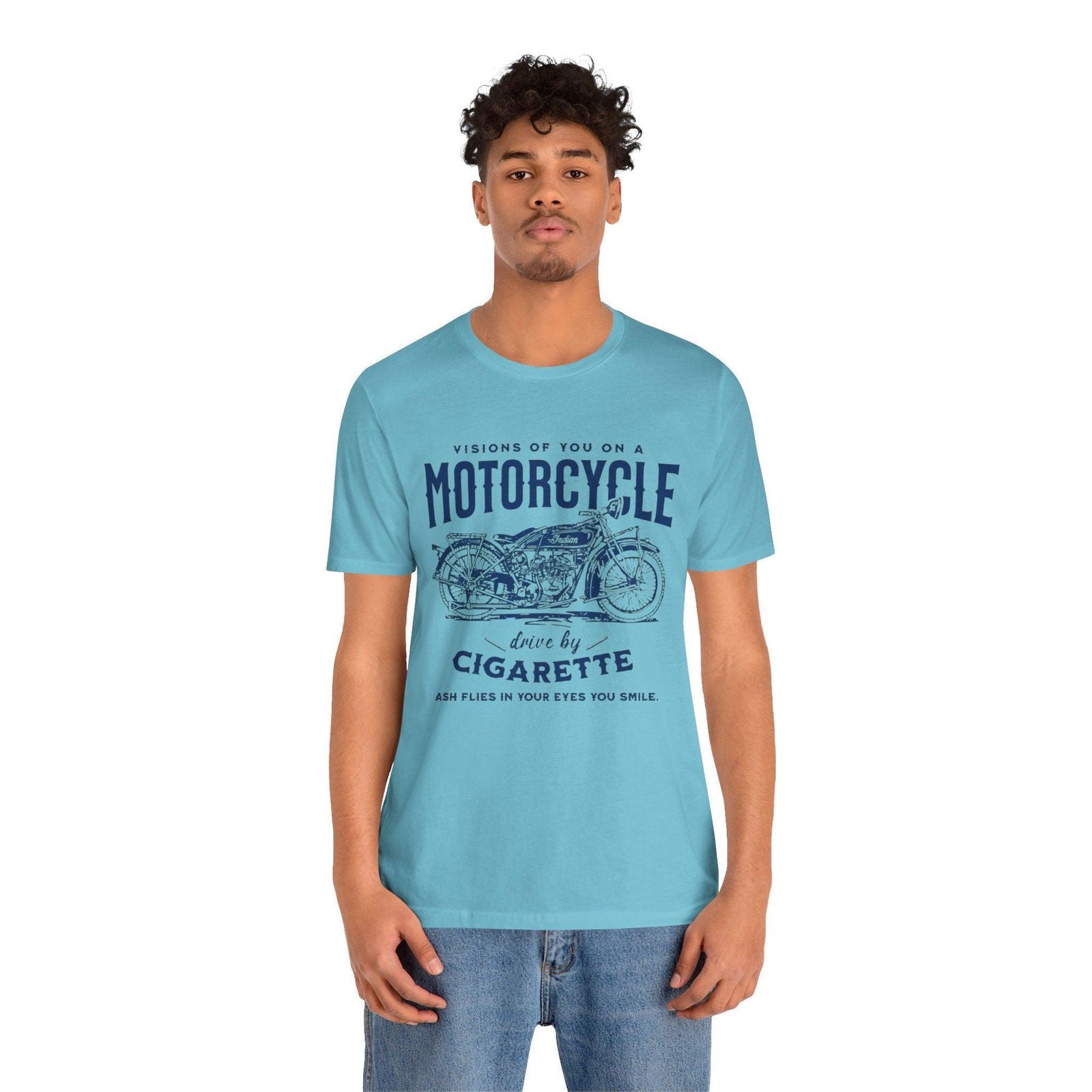 Third Eye Blind Shirt - "Motorcycle Drive By" 3EB Band Tee - Text Tease