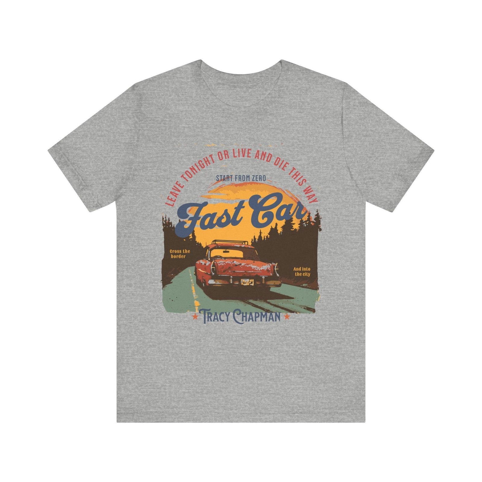 Tracy Chapman Shirt - "Fast Car" Vintage Band Tee - Text Tease