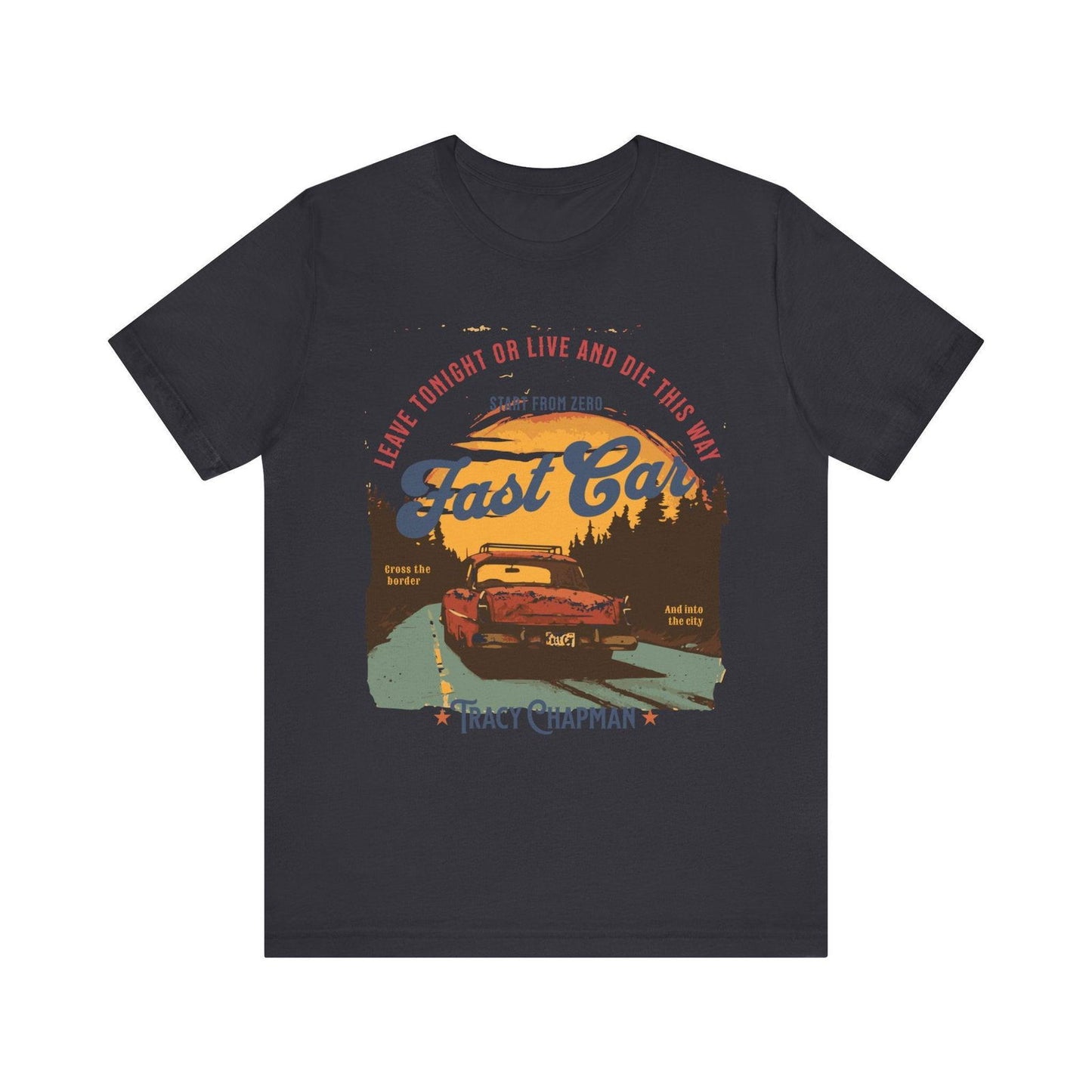 Tracy Chapman Shirt - "Fast Car" Vintage Band Tee - Text Tease