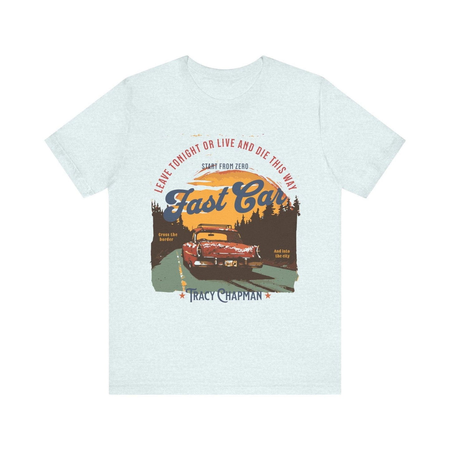 Tracy Chapman Shirt - "Fast Car" Vintage Band Tee - Text Tease