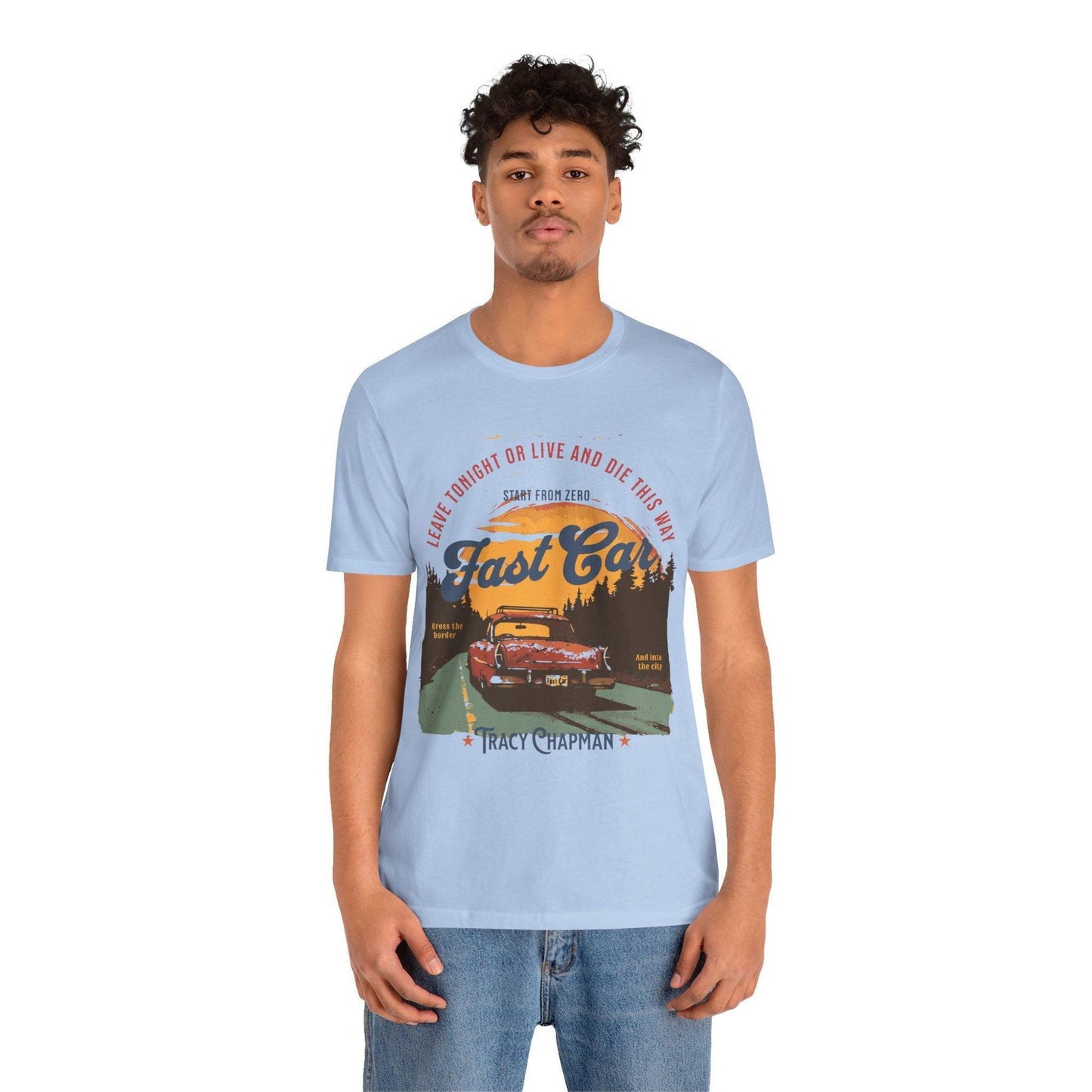 Tracy Chapman Shirt - "Fast Car" Vintage Band Tee - Text Tease