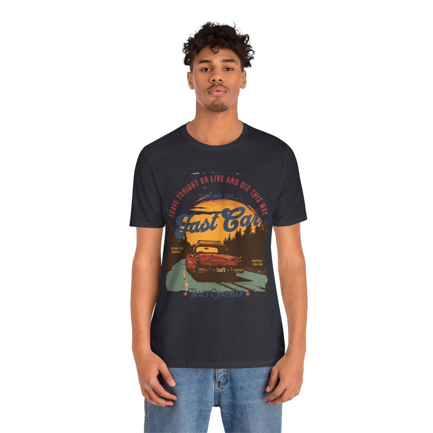 Tracy Chapman Shirt - "Fast Car" Vintage Band Tee - Text Tease