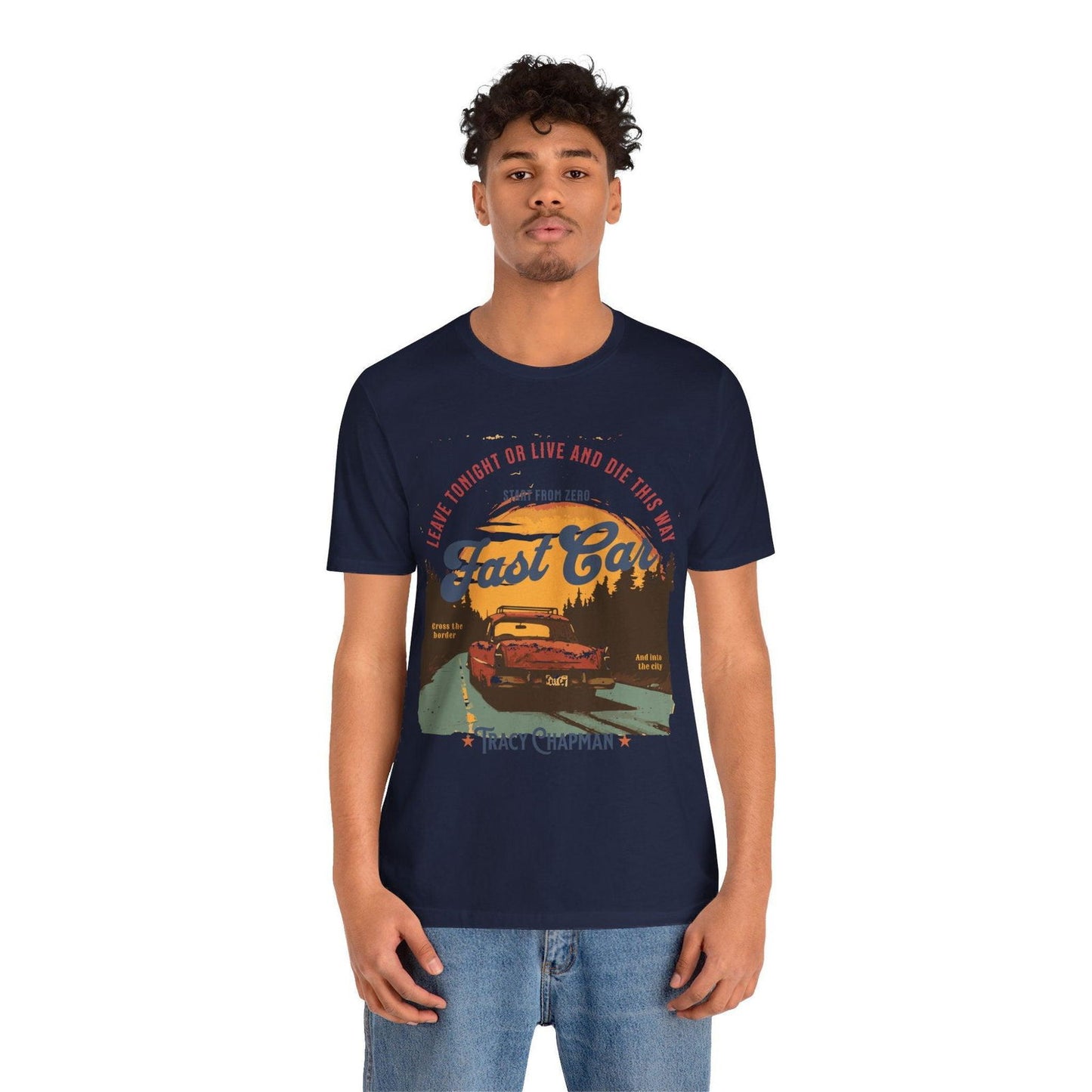 Tracy Chapman Shirt - "Fast Car" Vintage Band Tee - Text Tease