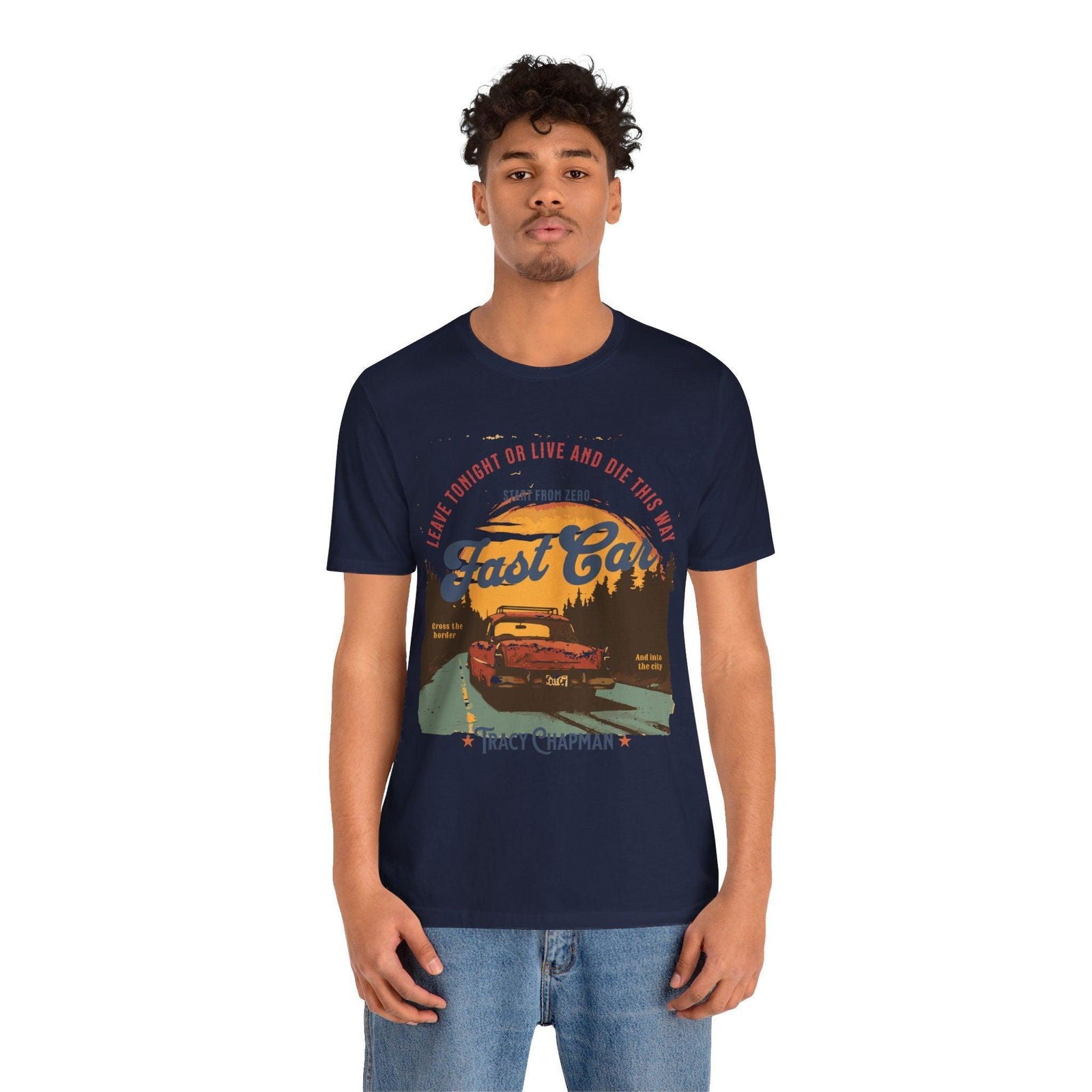 Tracy Chapman Shirt - "Fast Car" Vintage Band Tee - Text Tease