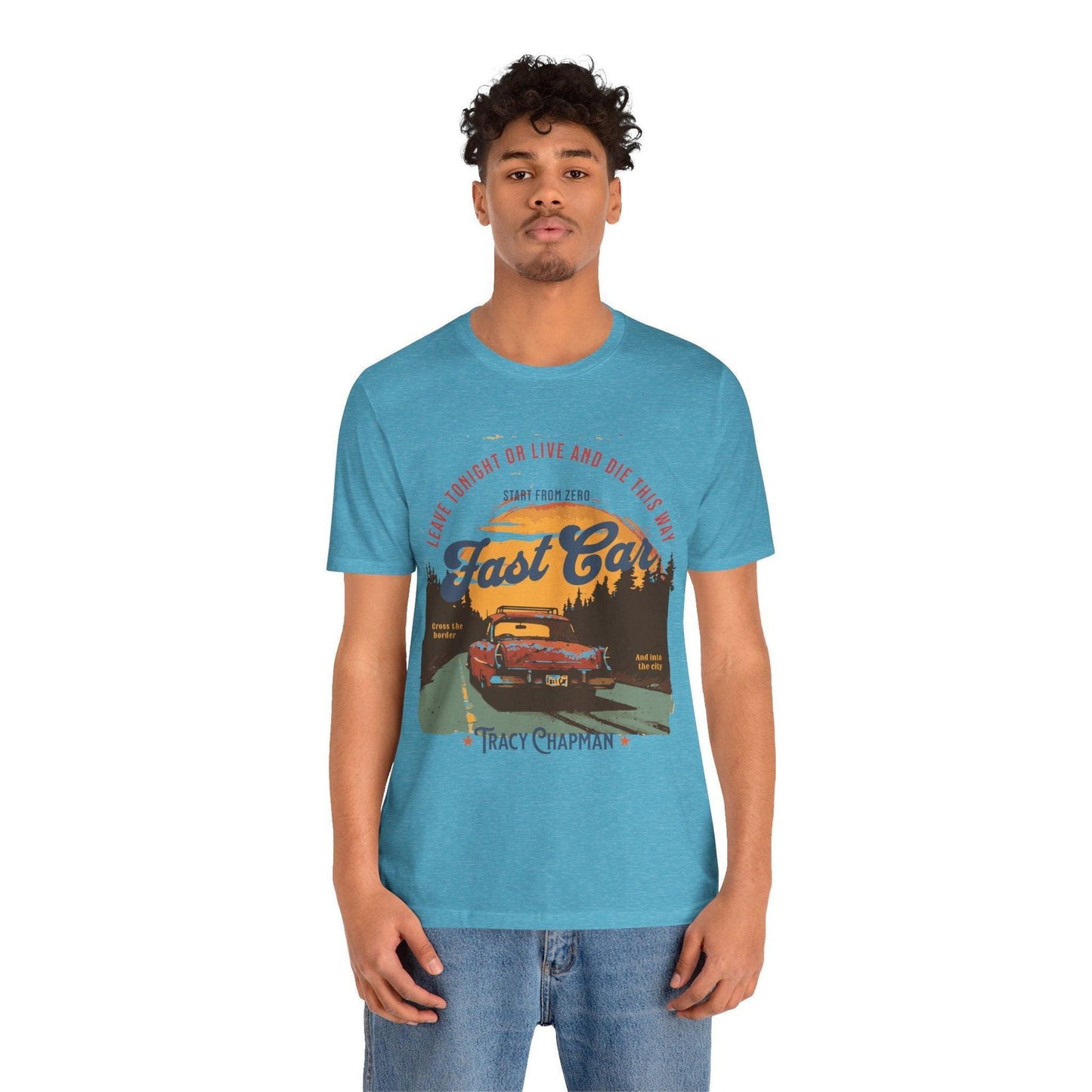 Tracy Chapman Shirt - "Fast Car" Vintage Band Tee - Text Tease