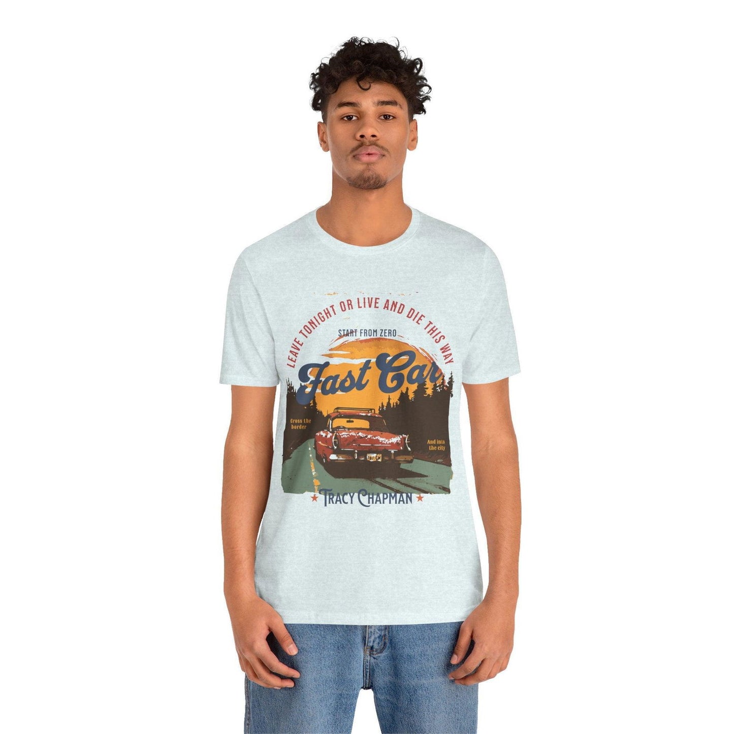 Tracy Chapman Shirt - "Fast Car" Vintage Band Tee - Text Tease