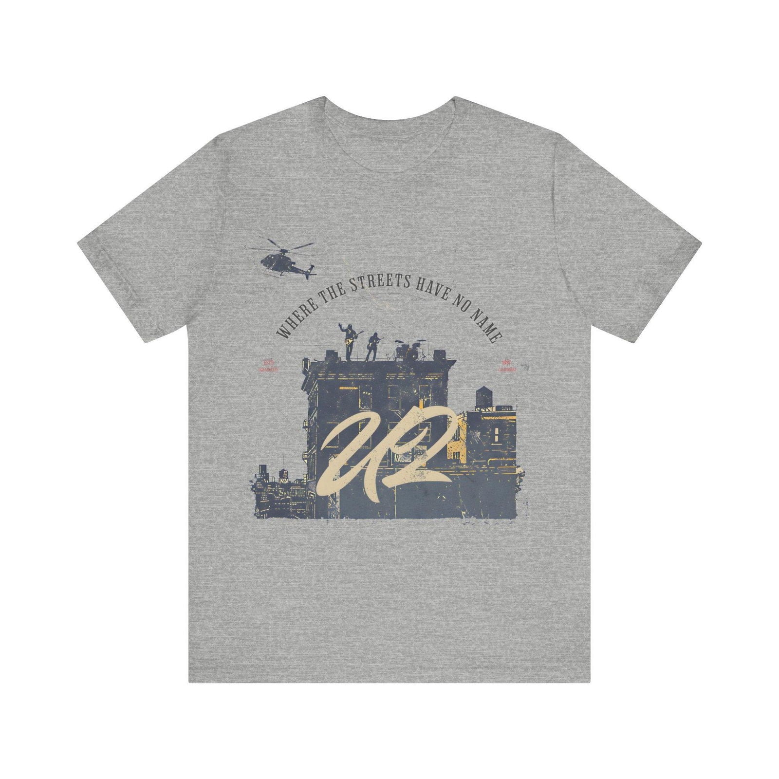 U2 Shirt - "Where the Streets Have No Name" - Text Tease