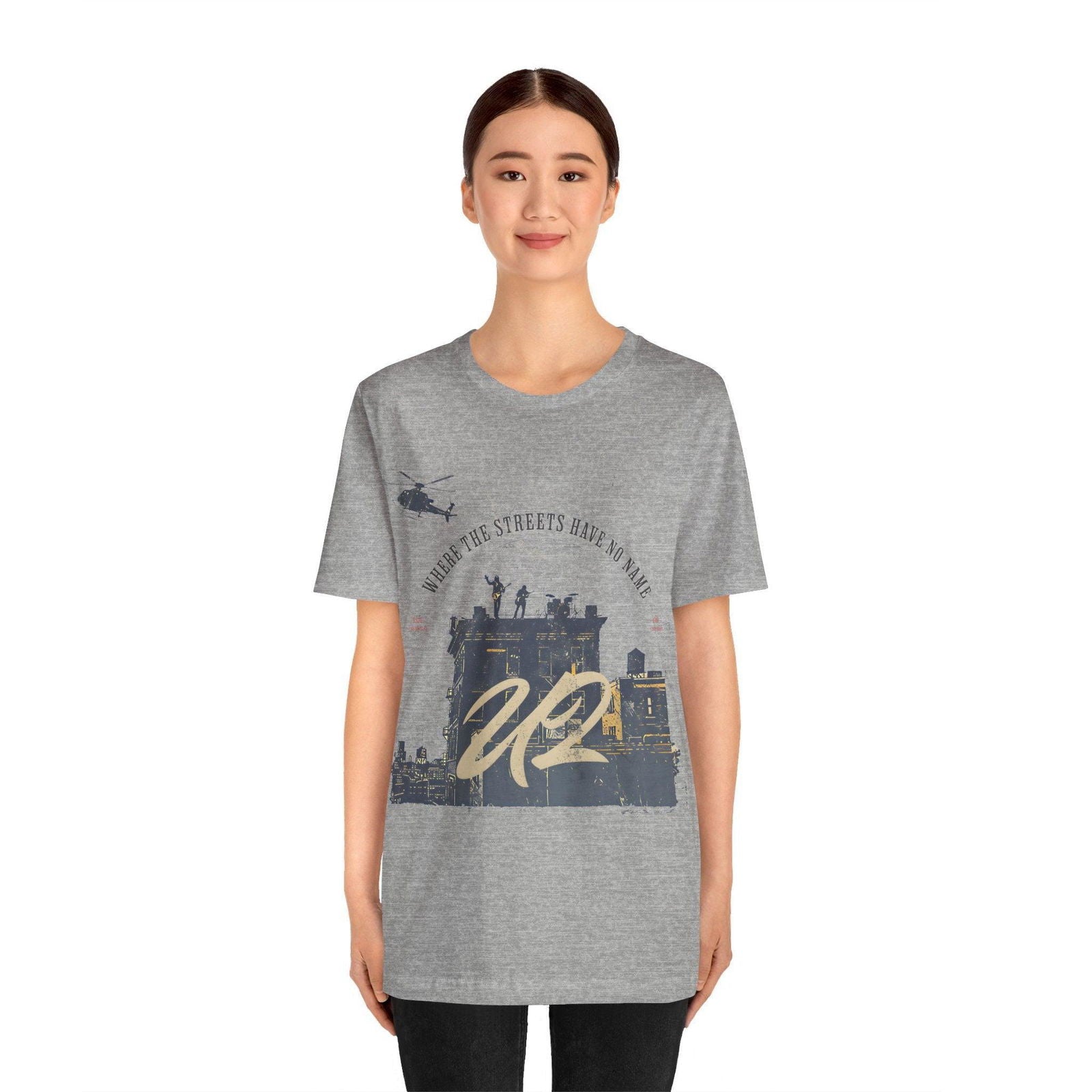 U2 Shirt - "Where the Streets Have No Name" - Text Tease