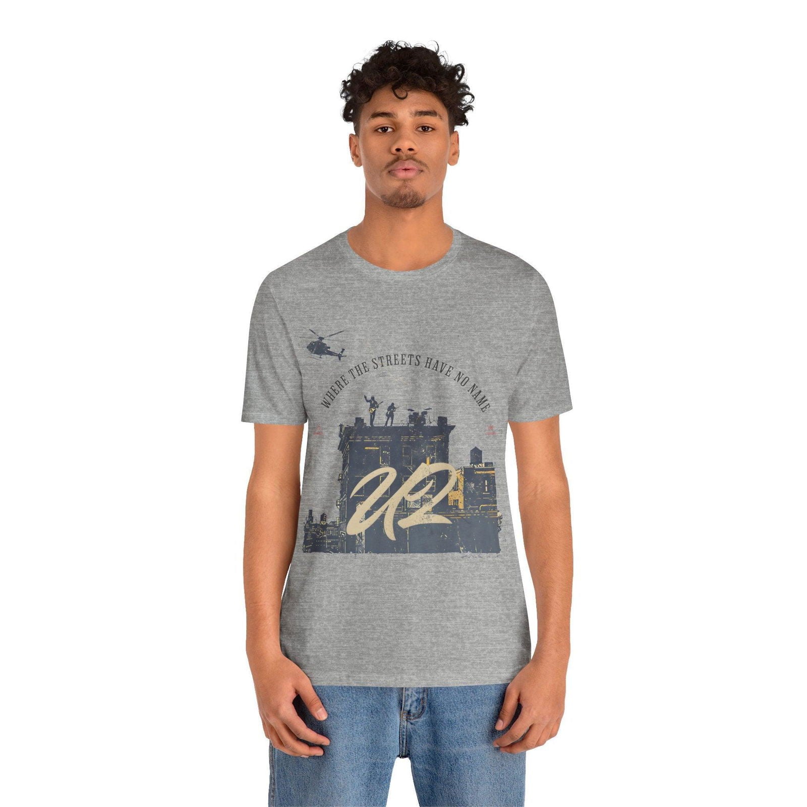 U2 Shirt - "Where the Streets Have No Name" - Text Tease