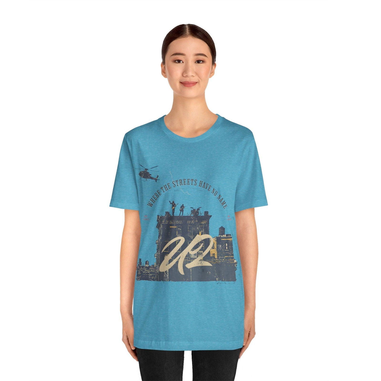 U2 Shirt - "Where the Streets Have No Name" - Text Tease