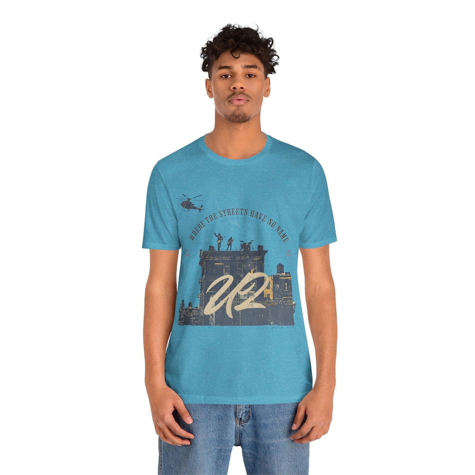 U2 Shirt - "Where the Streets Have No Name" - Text Tease