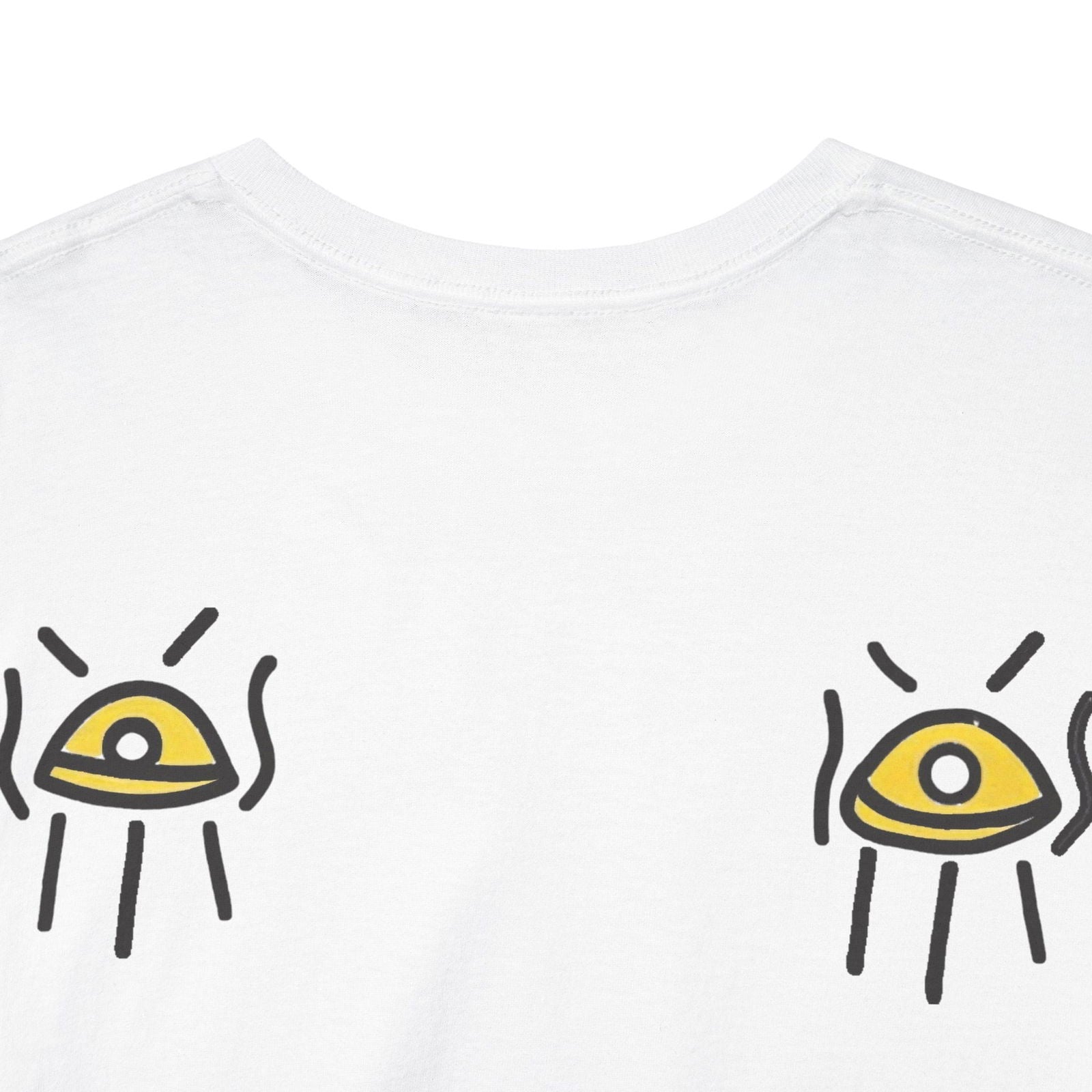 Unavailable Message T-Shirt with Radiant Design - Text Tease