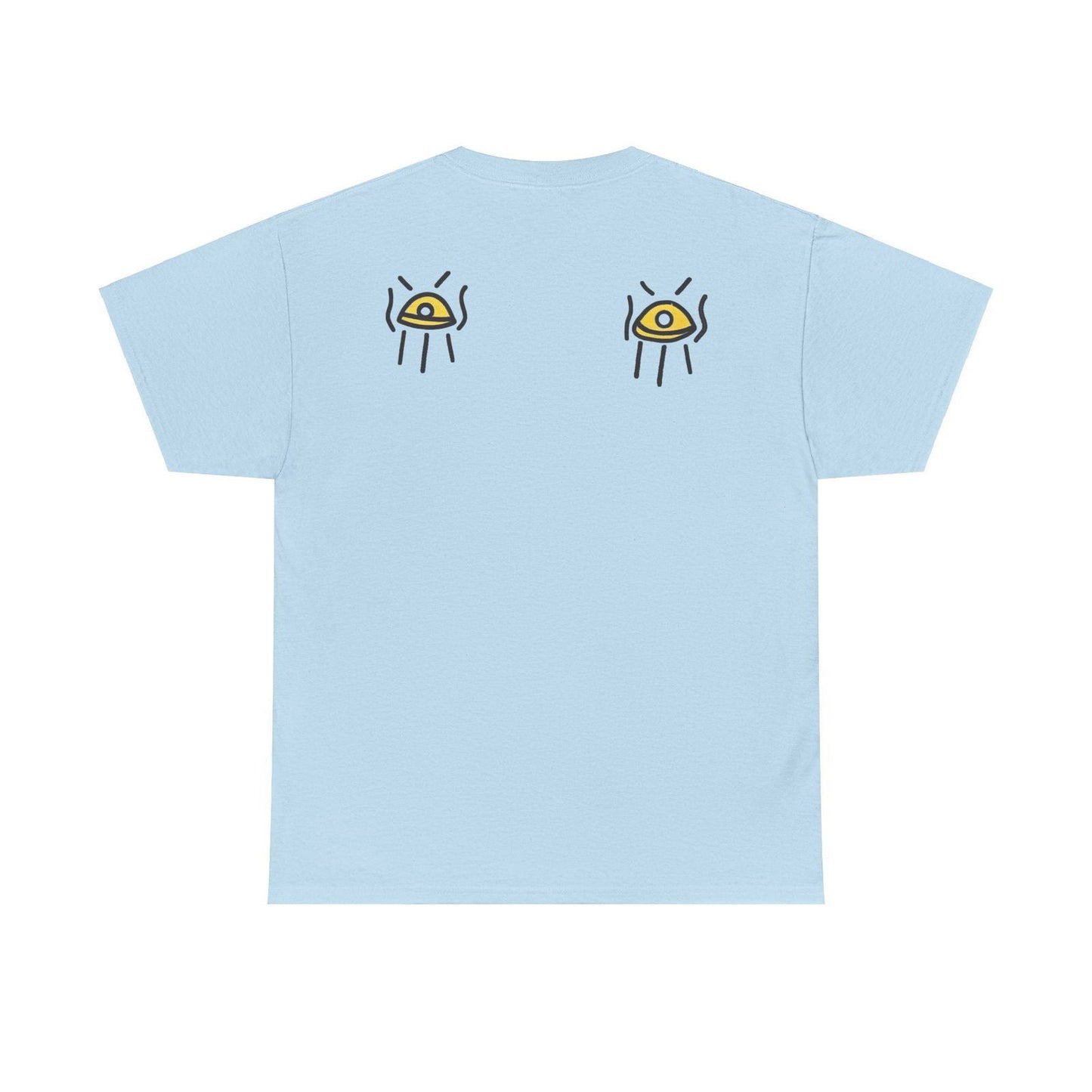 Unavailable Message T-Shirt with Radiant Design - Text Tease