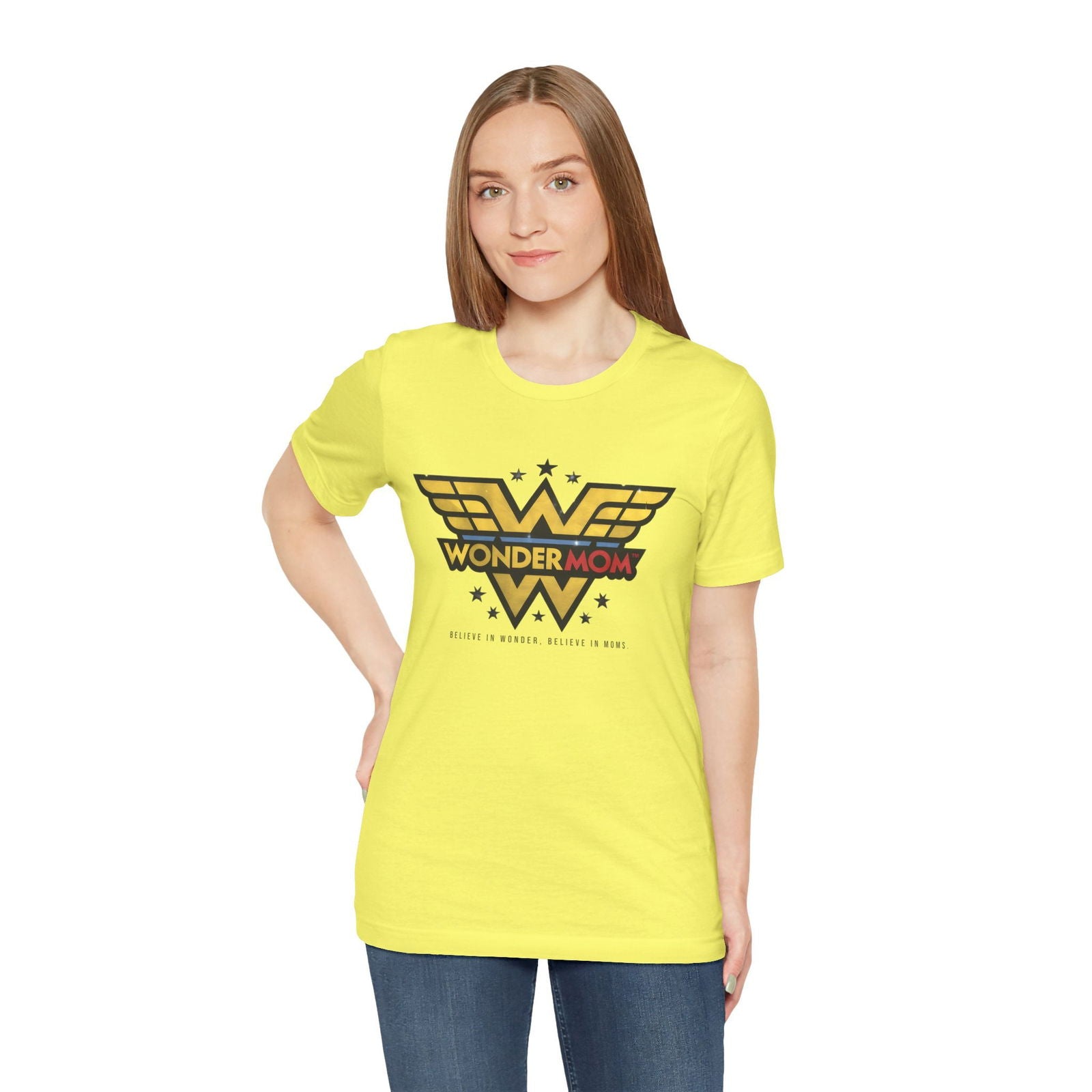 Wonder Mom T-Shirt - Celebrate Supermoms! - Text Tease