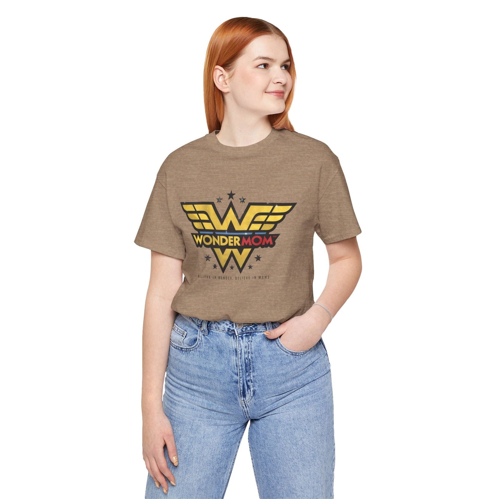 Wonder Mom T-Shirt - Celebrate Supermoms! - Text Tease