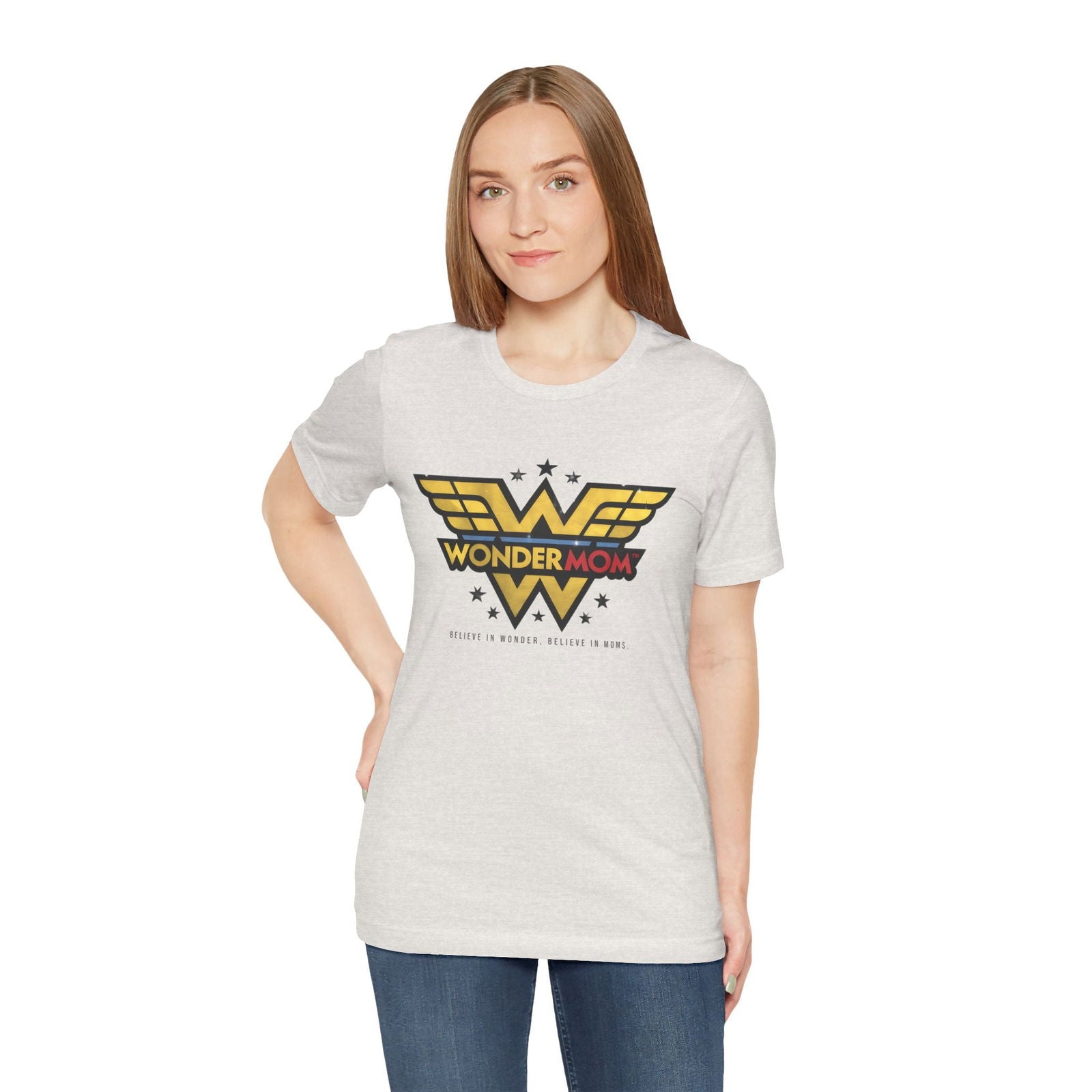 Wonder Mom T-Shirt - Celebrate Supermoms! - Text Tease