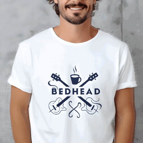 bedhead band t shirt - Text Tease