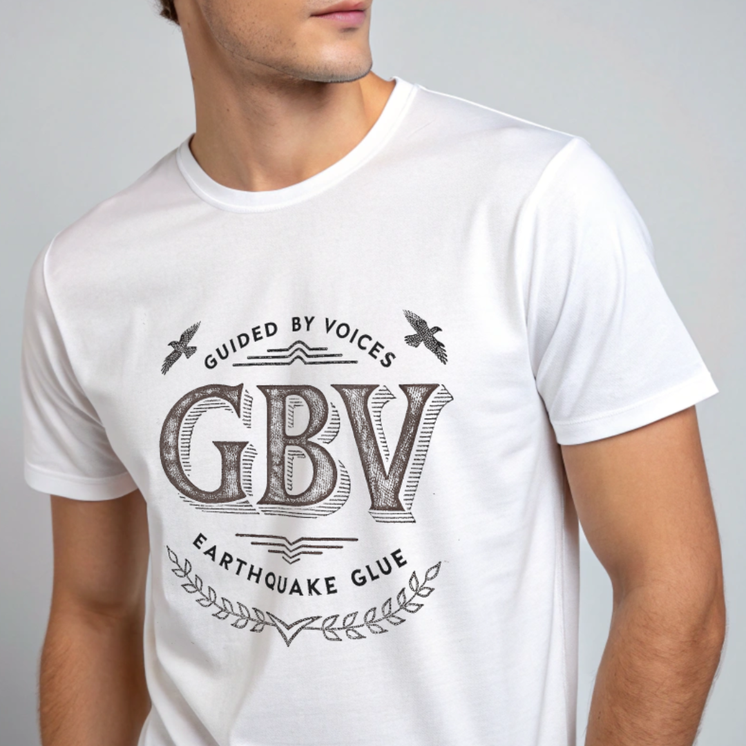 Guided By Voices Unisex Tee - Earthquake Glue & My Kind of Soldier