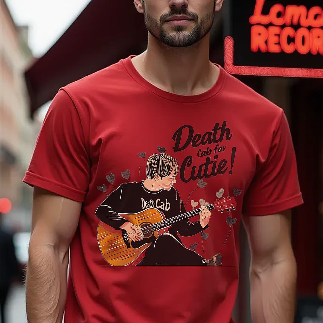 death cab for cutie merch - Sound of Settling t shirt - Text Tease