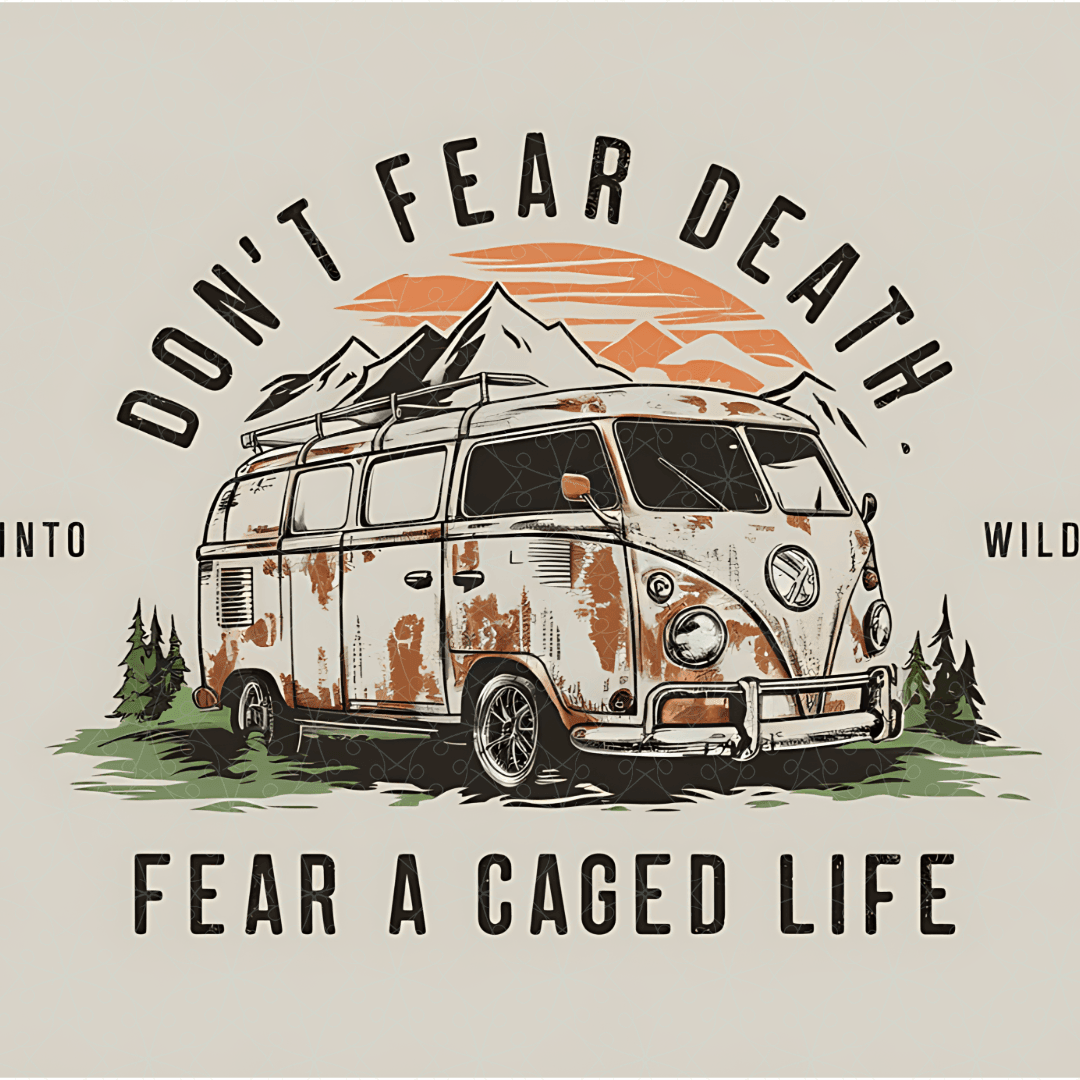 Vintage Camper Escape Tee - Text Tease