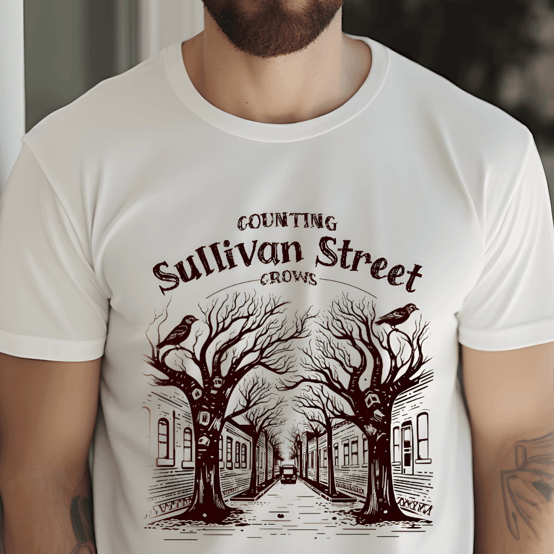 Counting Crows Shirt - Sullivan Street T shirt - Text Tease