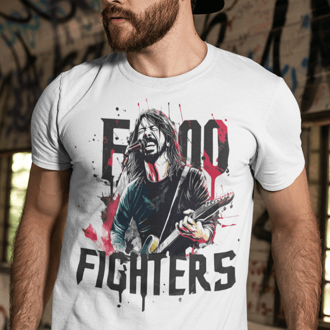 Foo Fighters T shirt - Band Shirt - Text Tease