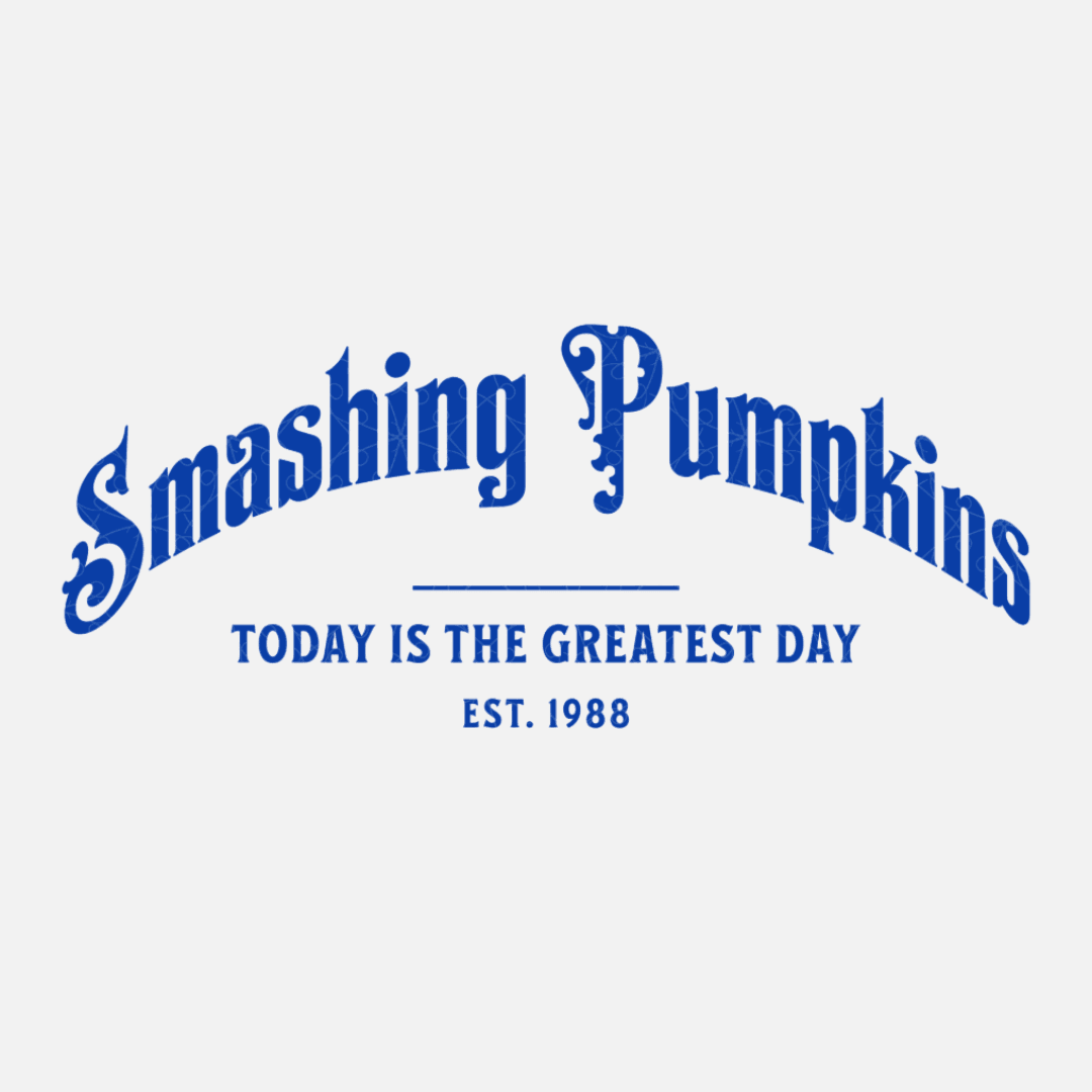 smashing pumpkins logo shirt