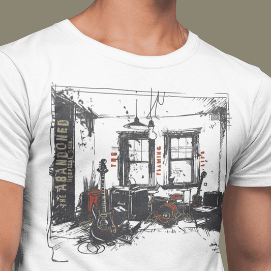 Flaming Lips - Abandoned Hospital Ship t shirt - Text Tease