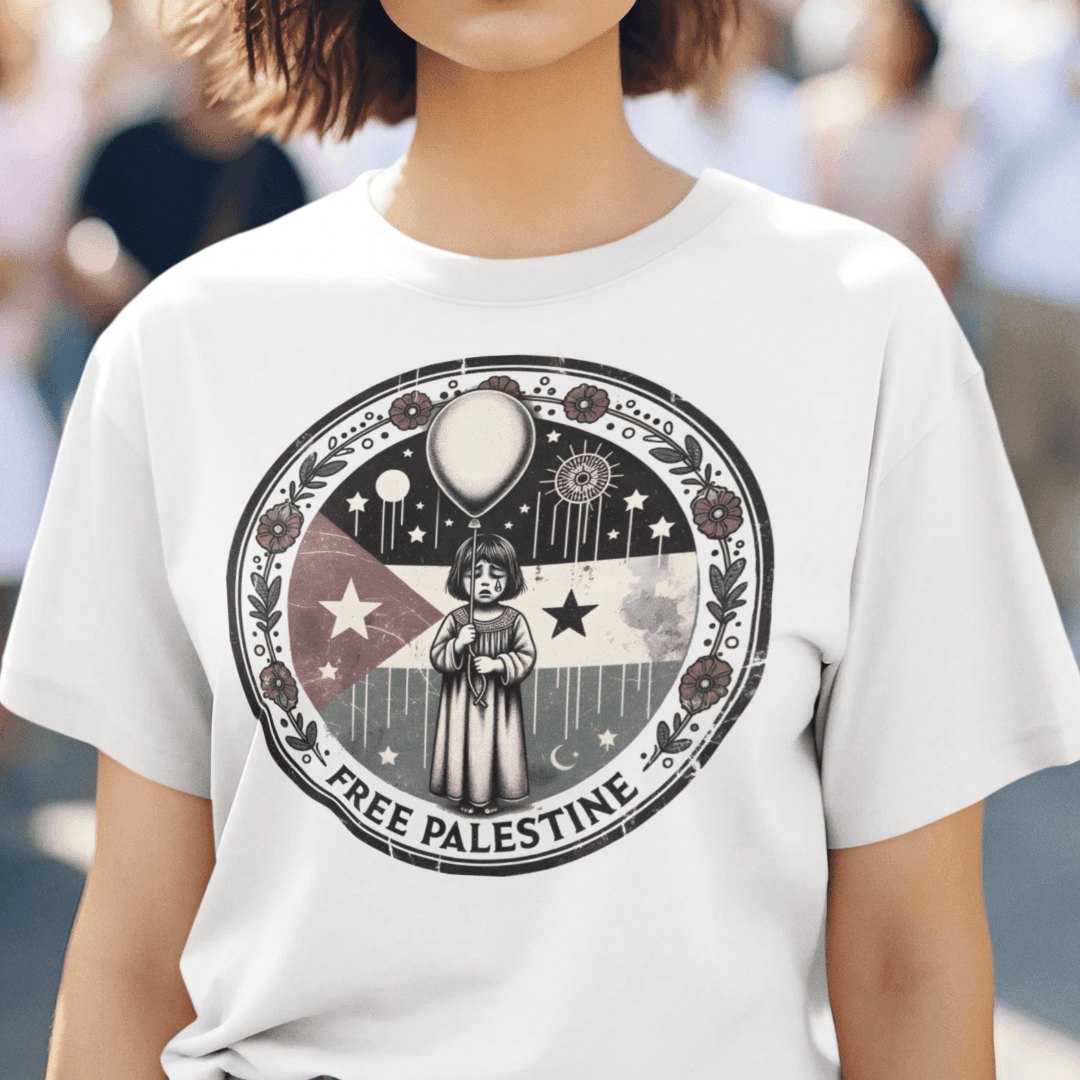 Free Palestine Shirt - Peace - Text Tease