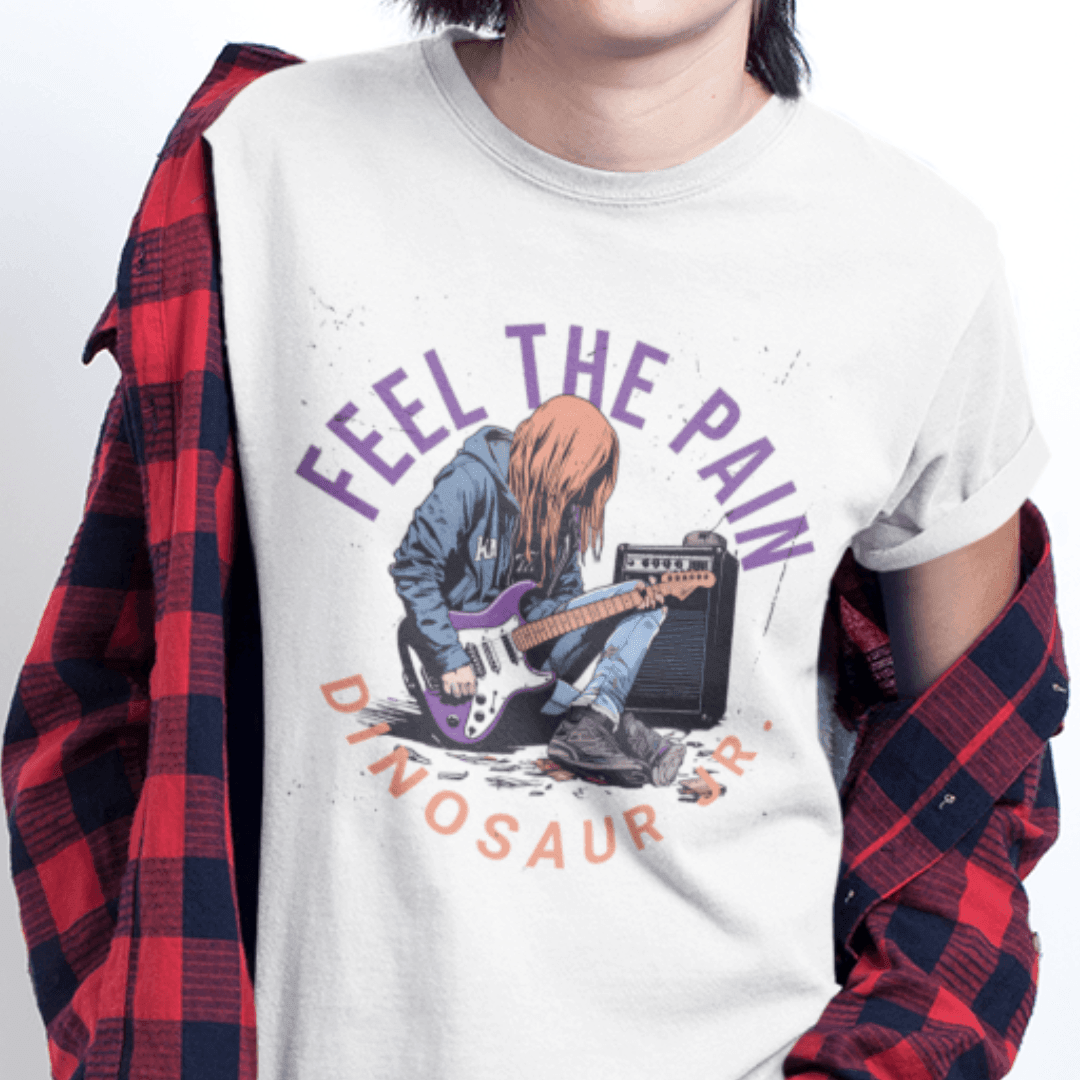 Dinosaur Jr Shirt - Feel the Pain T shirt - Text Tease