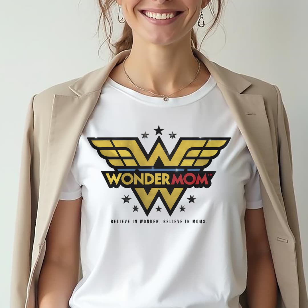 Wonder Mom T-Shirt - Text Tease Shirts