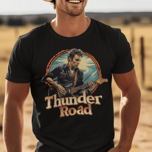 Bruce Springsteen Shirt Thunder road - Text Tease